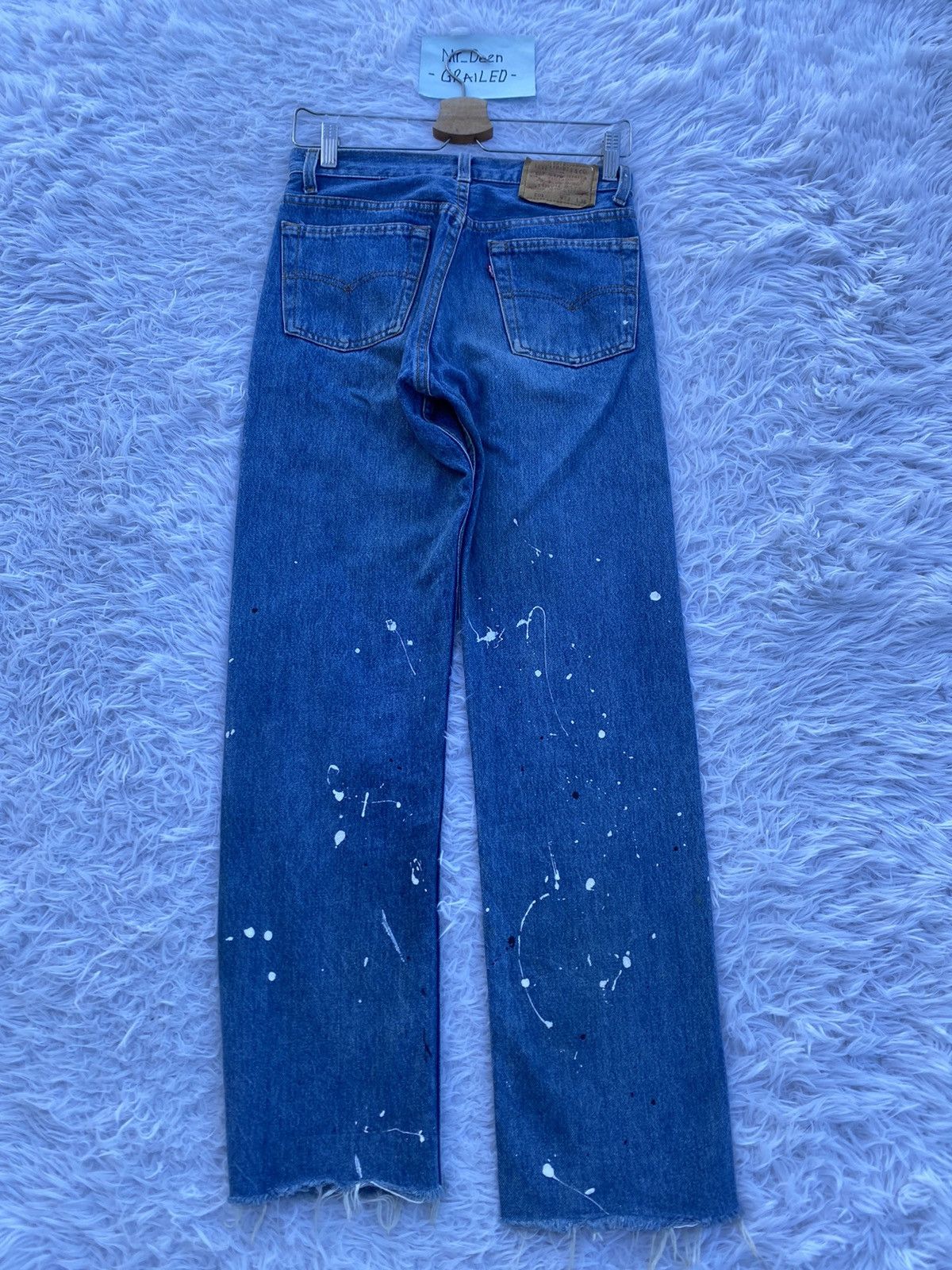 Levi's Rare Vintage Levi’s 501 Paints Splatter Denim Jeans Size US 28 / EU 44 - 17 Thumbnail