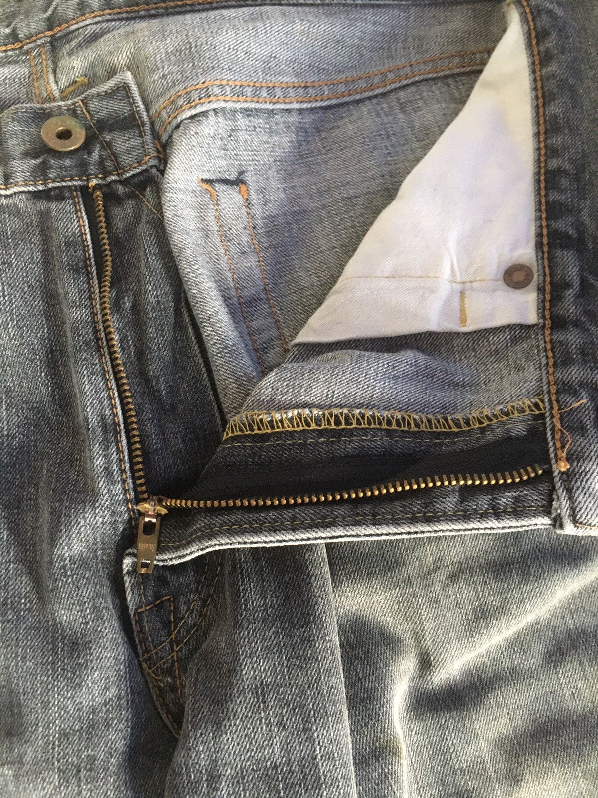 Edwin × Vintage Edwin 505 zx selvedge Size US 37 - 8 Thumbnail