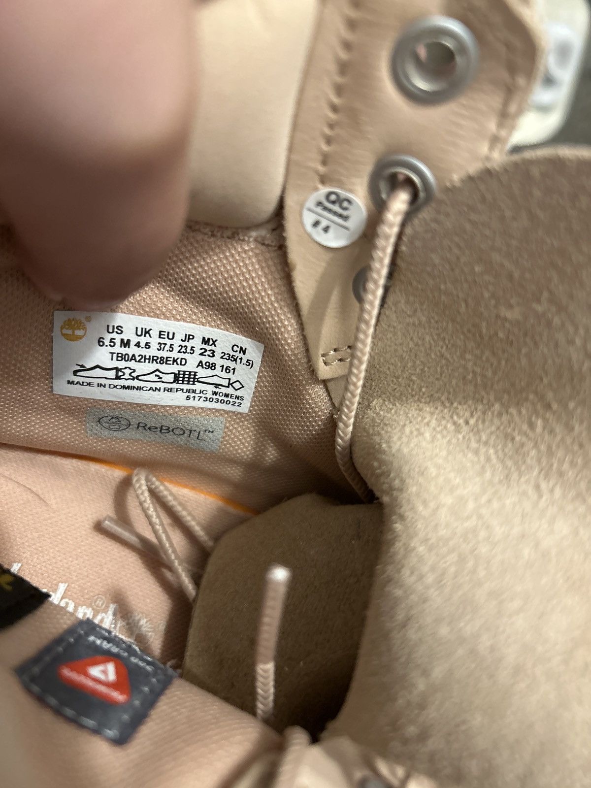 Timberland timberland premium 6 in lace waterproof light pink nubuck Size US 6.5 / IT 36.5 - 10 Thumbnail