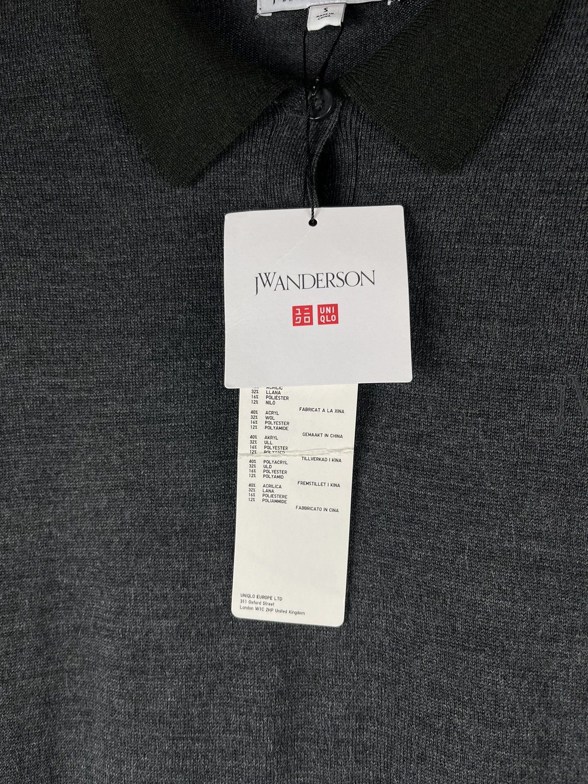 JW Anderson JW Anderson x Uniqlo Knit Polo Dress with Waist Tie Gray Size S / US 4 / IT 40 - 12 Thumbnail