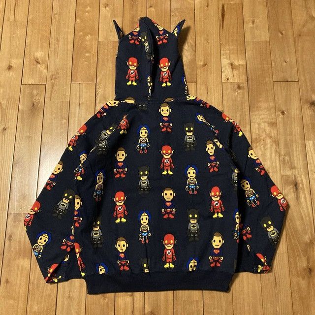 Bape × DC Comics BAPE × DC Comics Full Zip Hoodie a bathing ape NIGO Batman Size US M / EU 48-50 / 2 - 4 Thumbnail