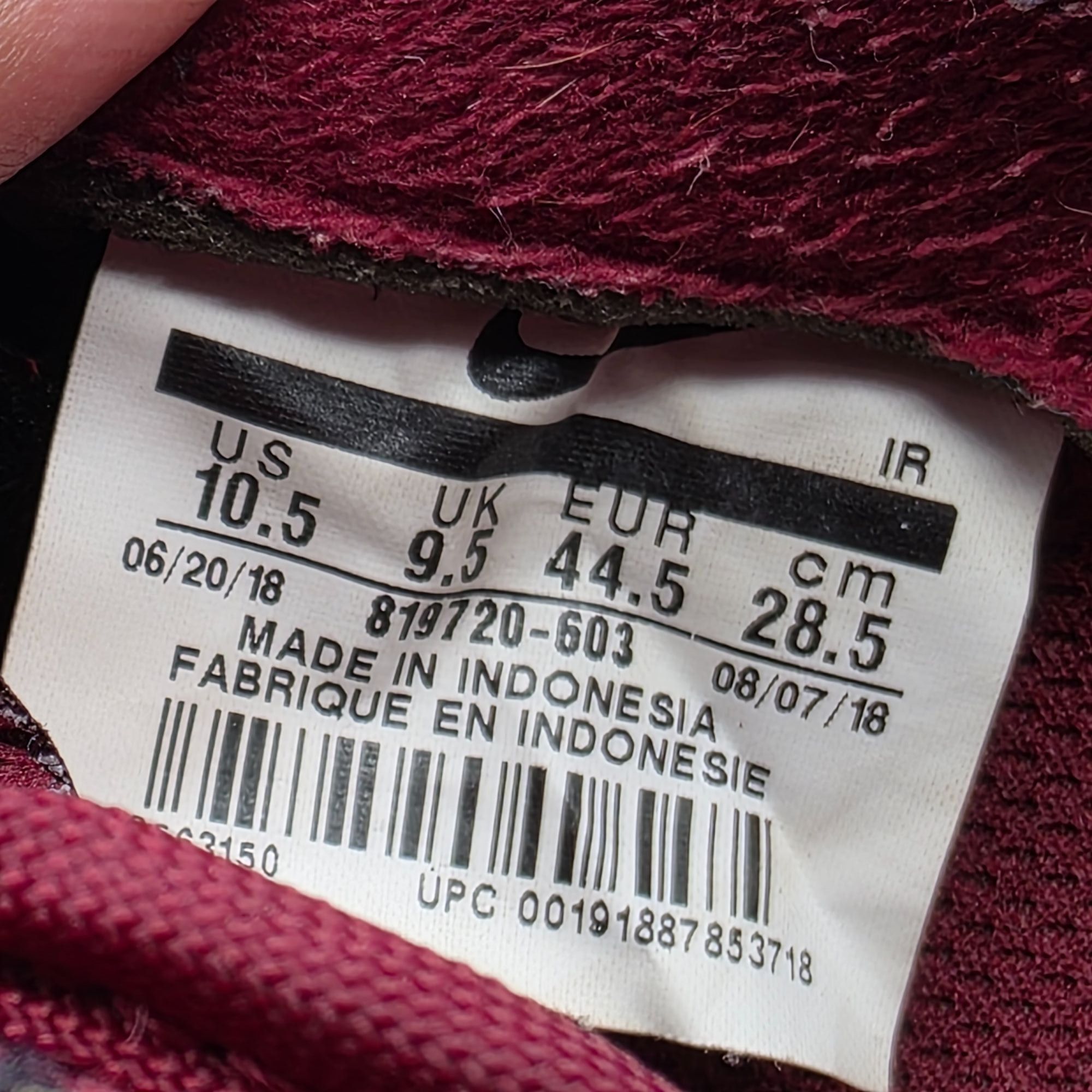 Nike Nike Cortez Basic Nylon Team Red Mens Size 10.5 Sneaker Shoe Size US 10.5 / EU 43-44 - 6 Thumbnail