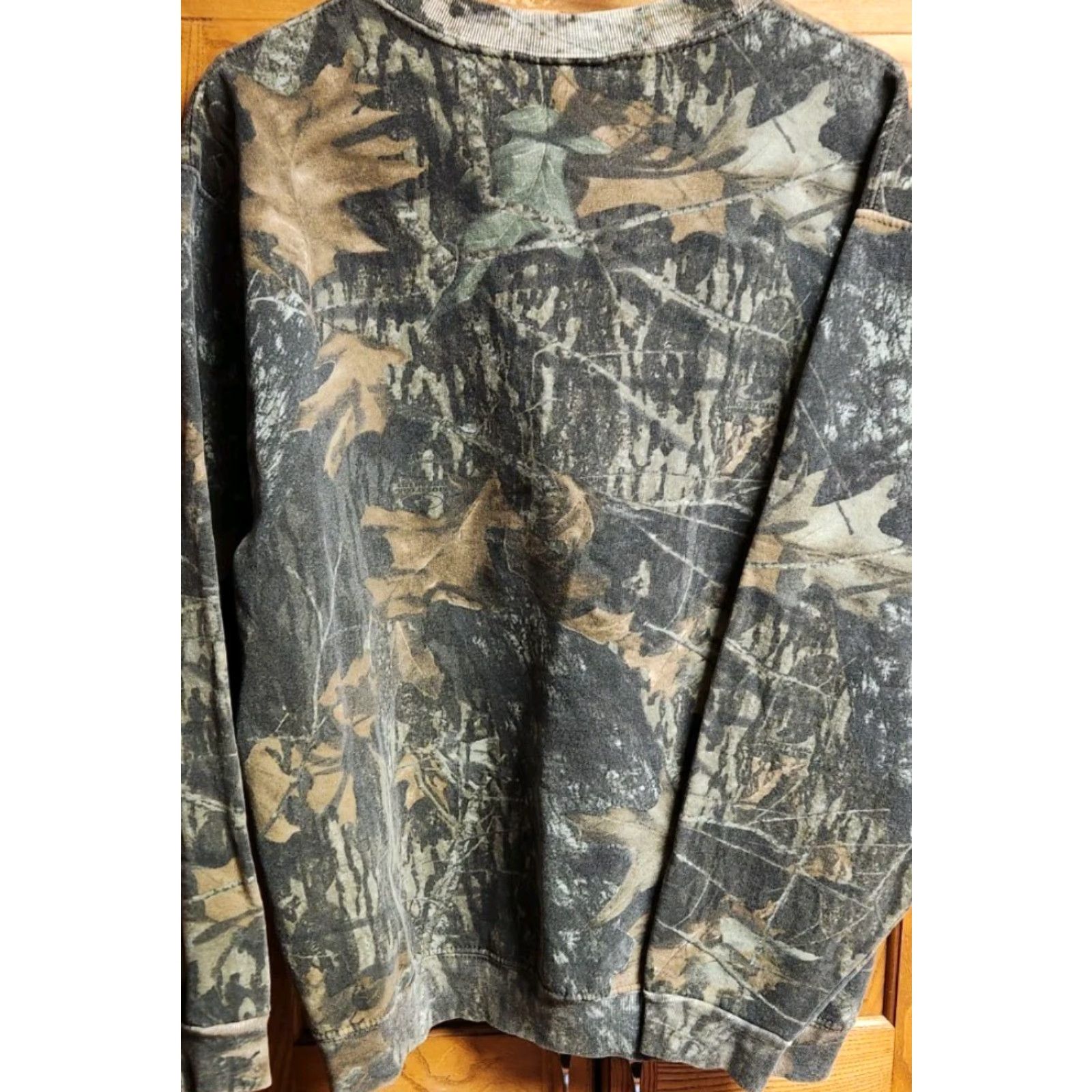 Jerzees VINTAGE Mossy Oak Break Up Camo Sweatshirt Mens L Large Jerzees Pullover Knit Crew Neck Sweatshirt Size US L / EU 52-54 / 3 - 5 Thumbnail