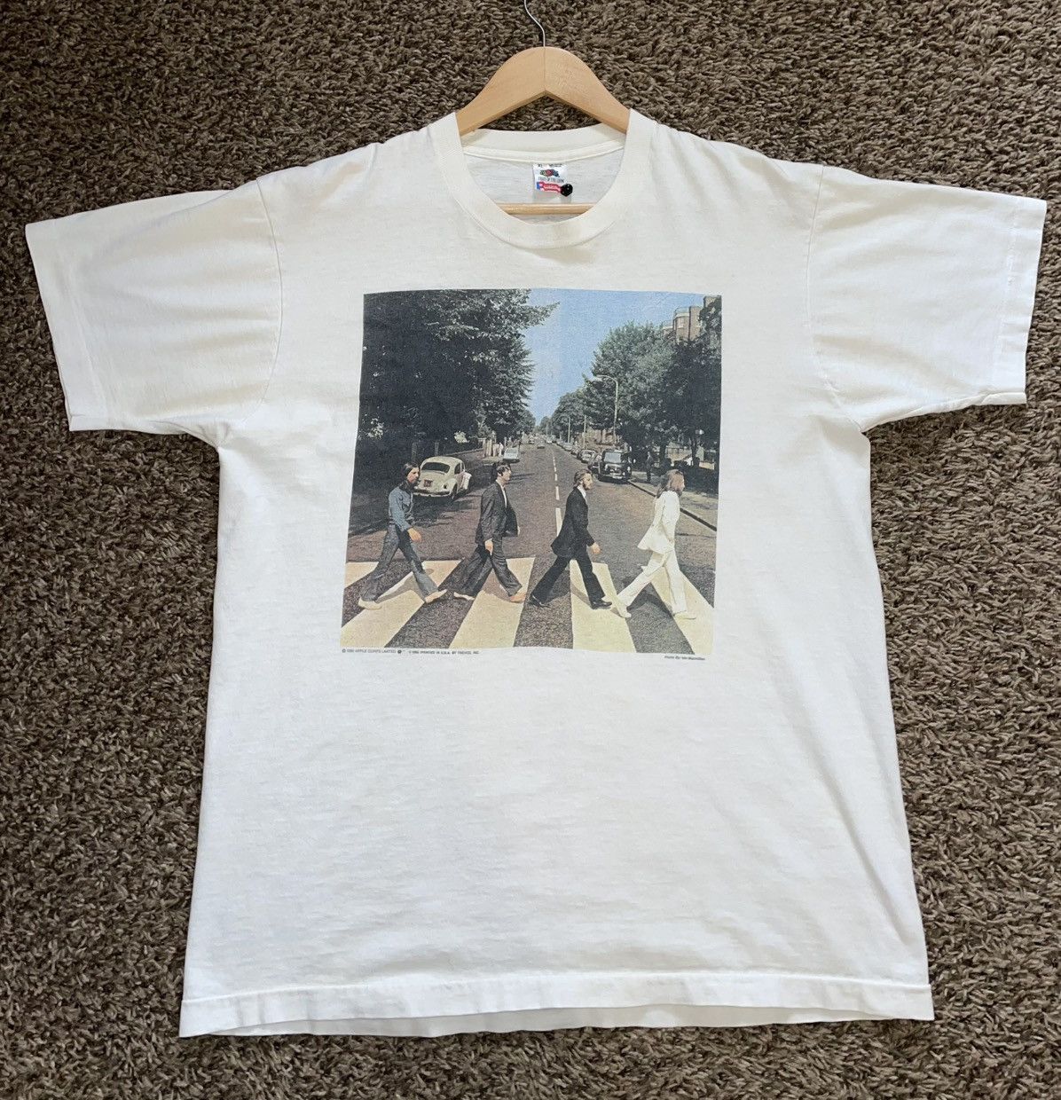 Vintage 1990 Abbey Road Beatles T-Shirt