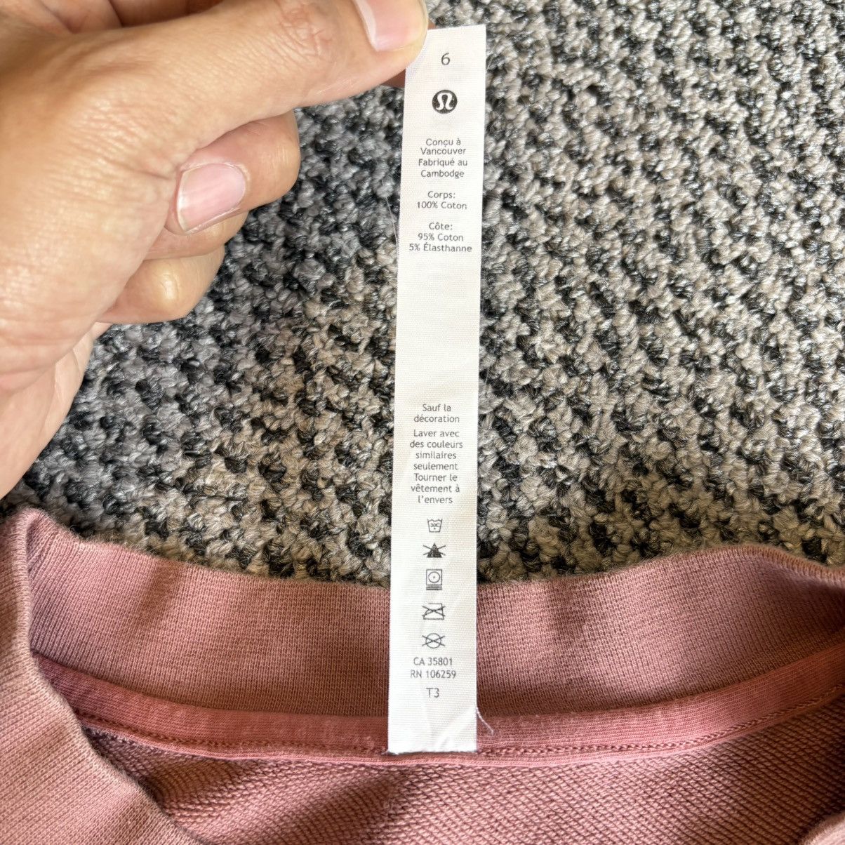 Lululemon Lululemon Women Perfectly Oversized Crew Sweatshirt Size L / US 10 / IT 46 - 12 Thumbnail