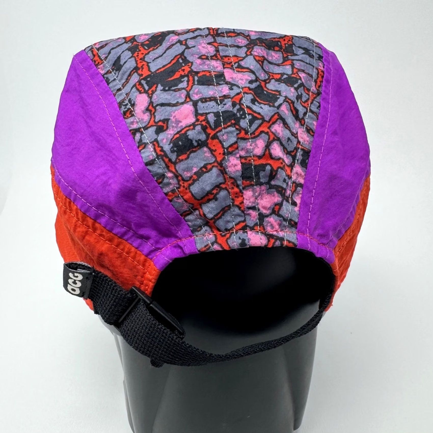 Nike ACG Nike ACG Tailwind Cap 5 Panel Hat Purple Red Pattern BV1046-634 OSFM Size ONE SIZE - 3 Thumbnail