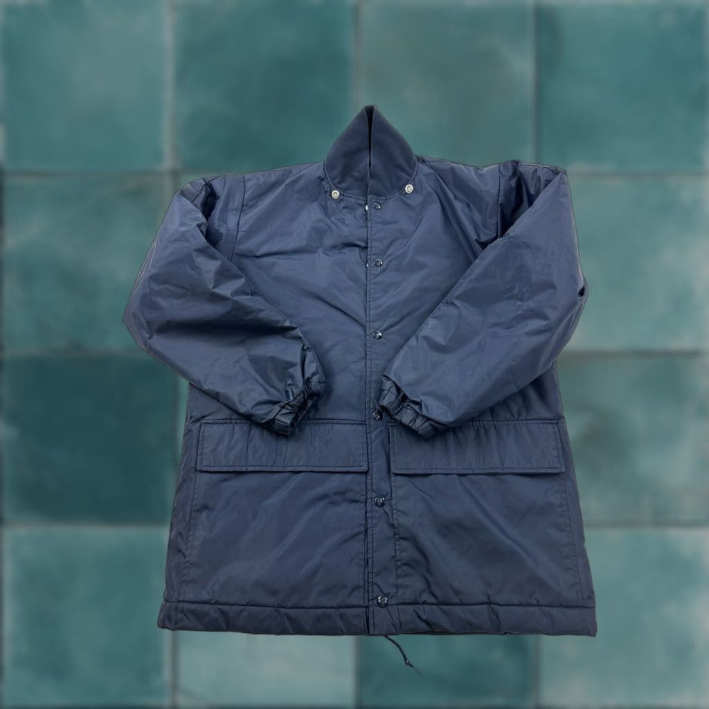 Vintage VINTAGE Butwin Jacket Mens M Blue Nylon Full Button Up - Water Resistant, Pockets, Sports Theme, United States, Regular Fit, Hoodless, Union Made Size US M / EU 48-50 / 2 - 1 Thumbnail