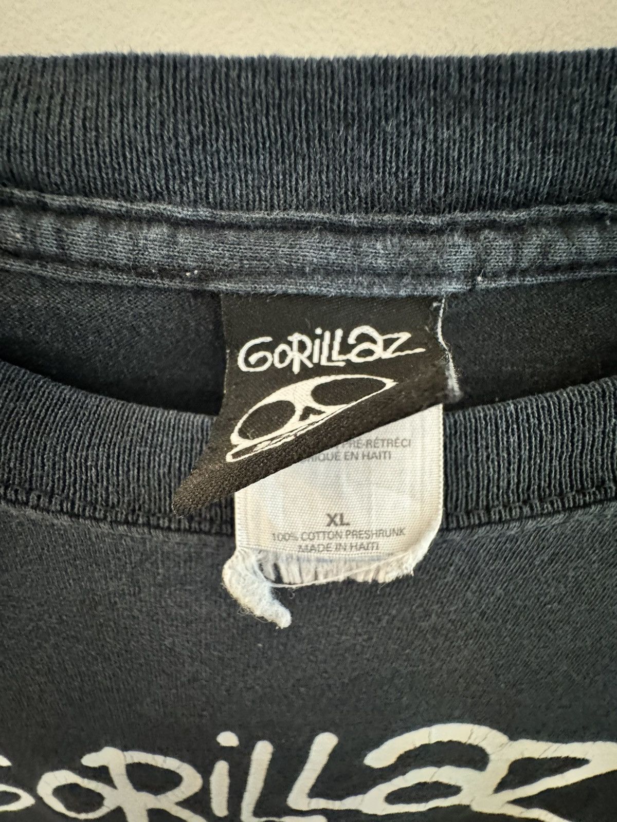 Vintage Vintage Gorillaz Shirt Size US XL / EU 56 / 4 - 4 Thumbnail