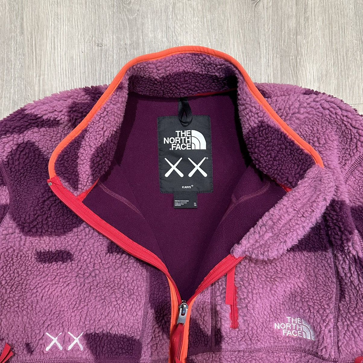 Kaws × The North Face Kaws x The North Face Free Ride Fleece Jacket Pamplona XL Size US XL / EU 56 / 4 - 3 Thumbnail