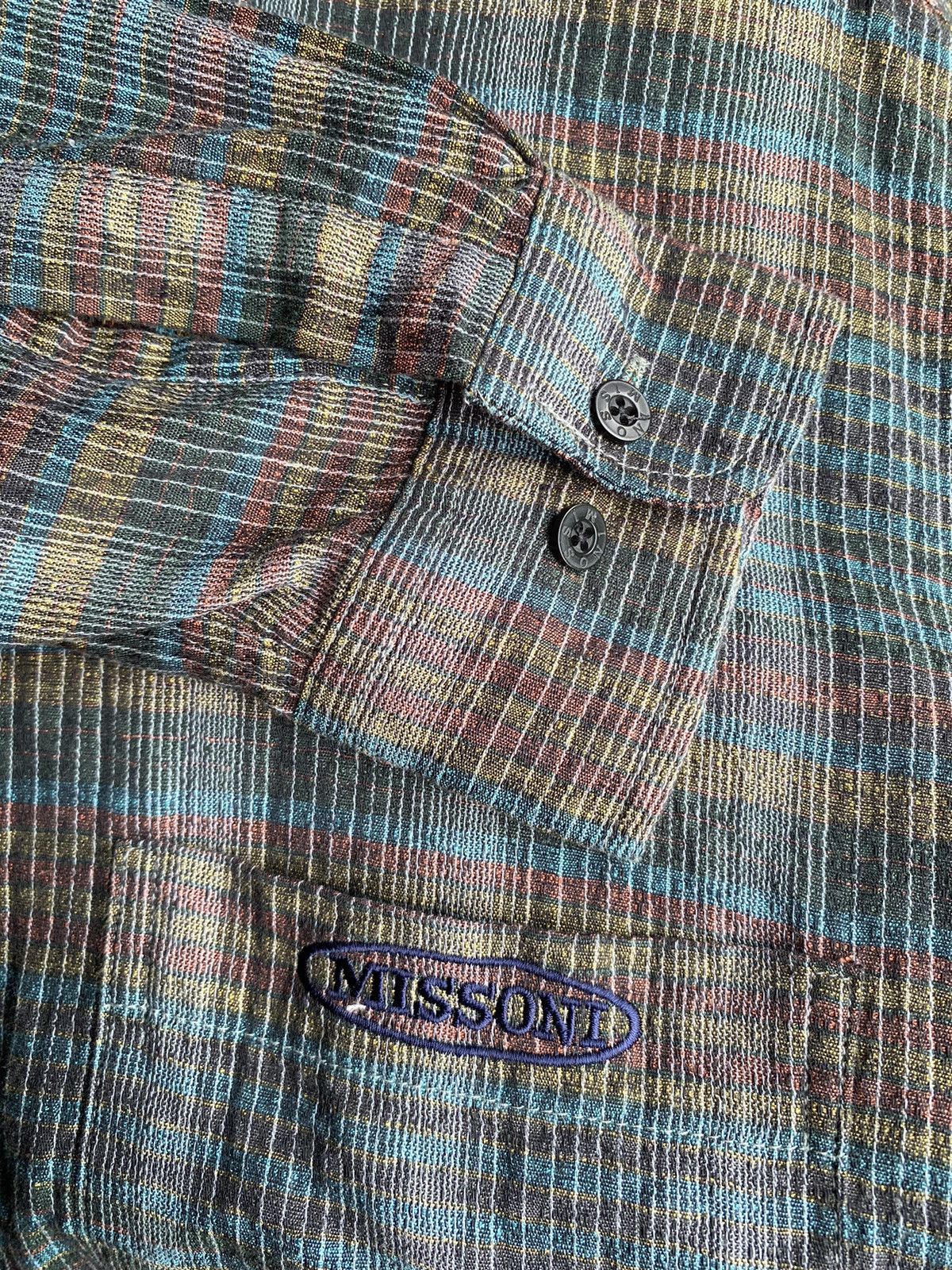 Missoni Missoni multicolor plaid shirt Size US M / EU 48-50 / 2 - 17 Thumbnail