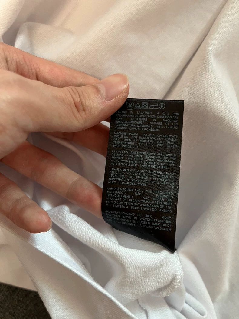 Raf Simons Raf simons 18ss white Korean slogan short sleeves Size US XL / EU 56 / 4 - 9 Thumbnail