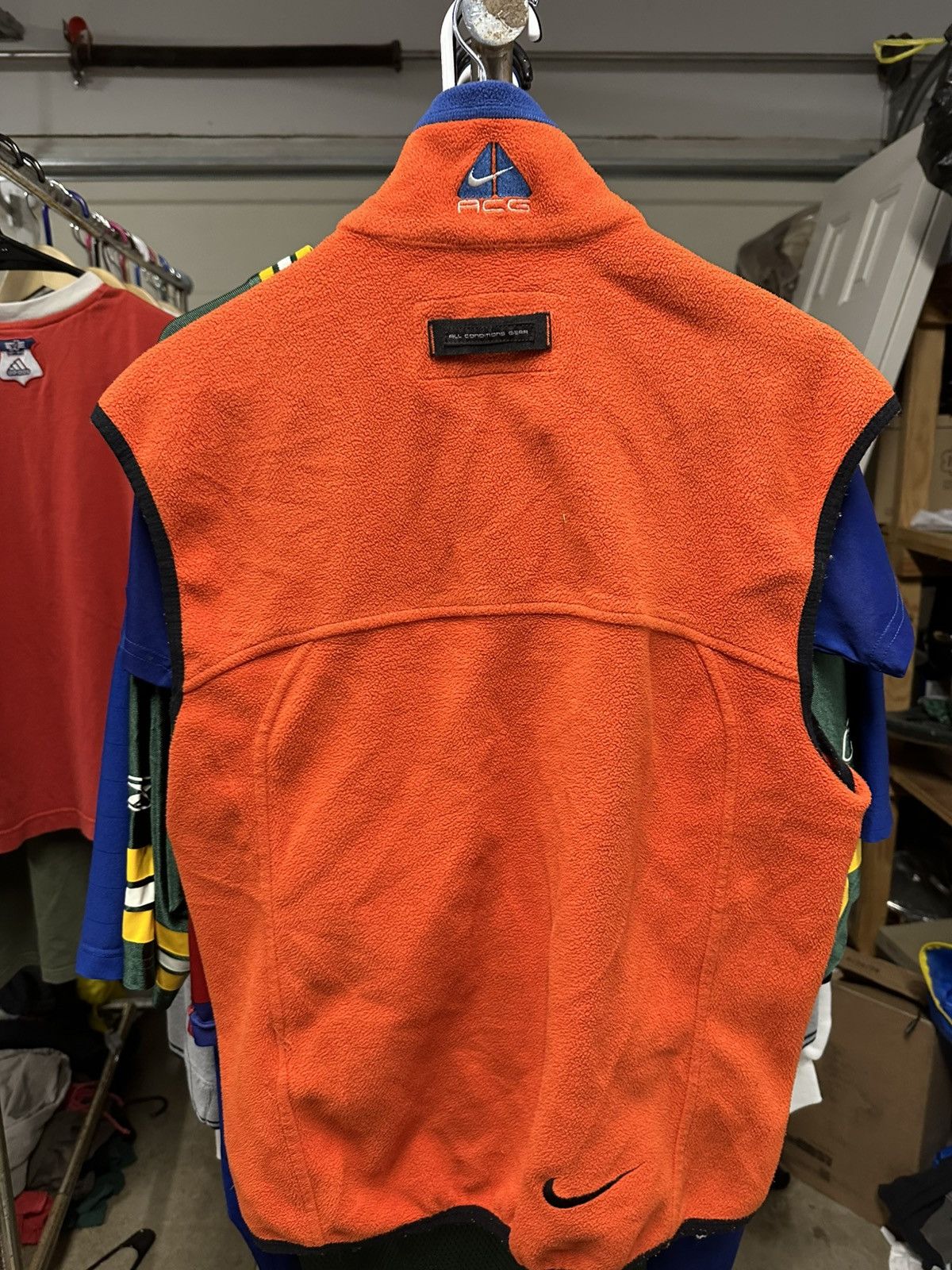 Nike ACG Nike ACG Orange Fleece Vest Size US S / EU 44-46 / 1 - 2 Thumbnail