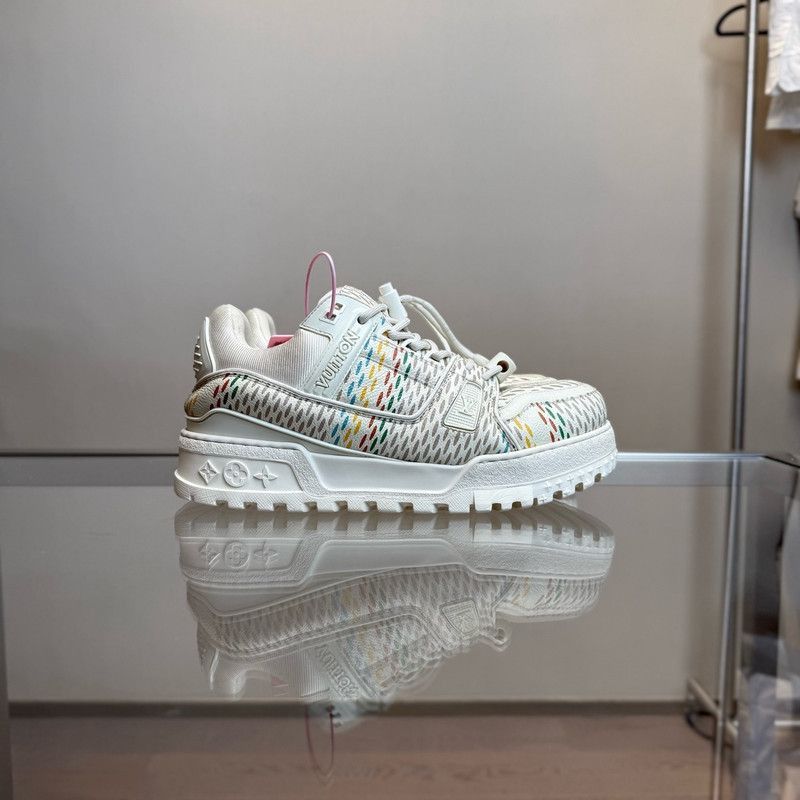 Louis Vuitton Louis Vuitton Trainer Low-Top Sneakers -2508 Size US 8.5 / EU 41-42 - 2 Thumbnail