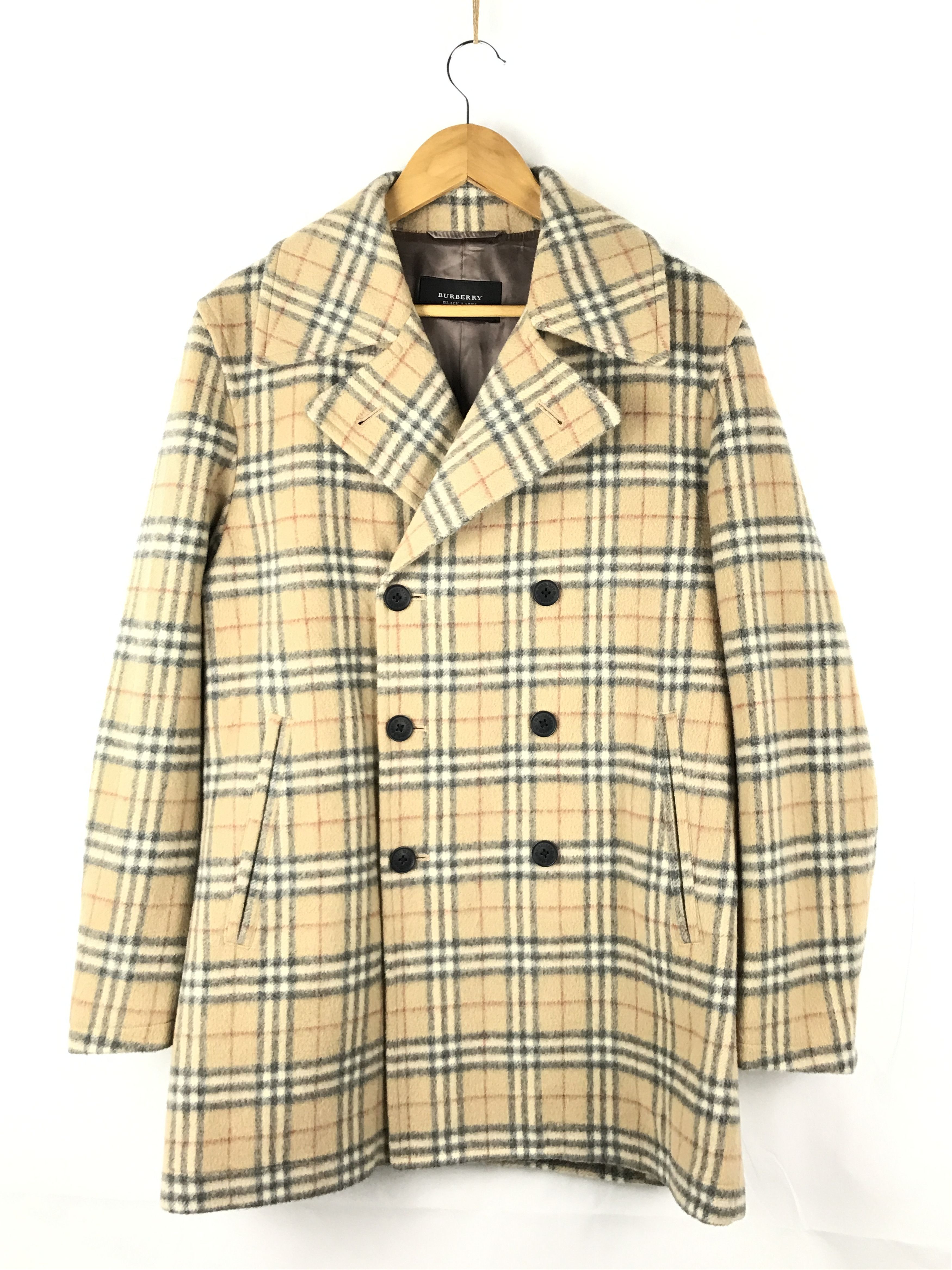 Burberry × Vintage Burberry Nova Check Trench Winter Jacket Double Breasted Size US S / EU 44-46 / 1 - 1 Thumbnail