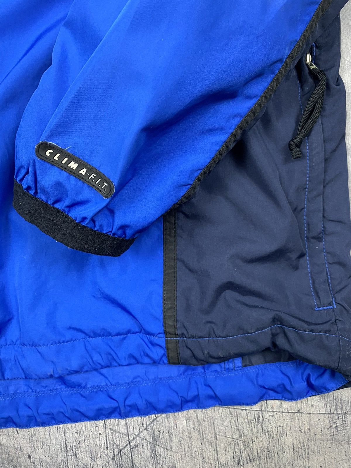 Nike × Vintage Vintage Nike Swoosh Drill Track Jacket Bomber Size US M / EU 48-50 / 2 - 4 Thumbnail