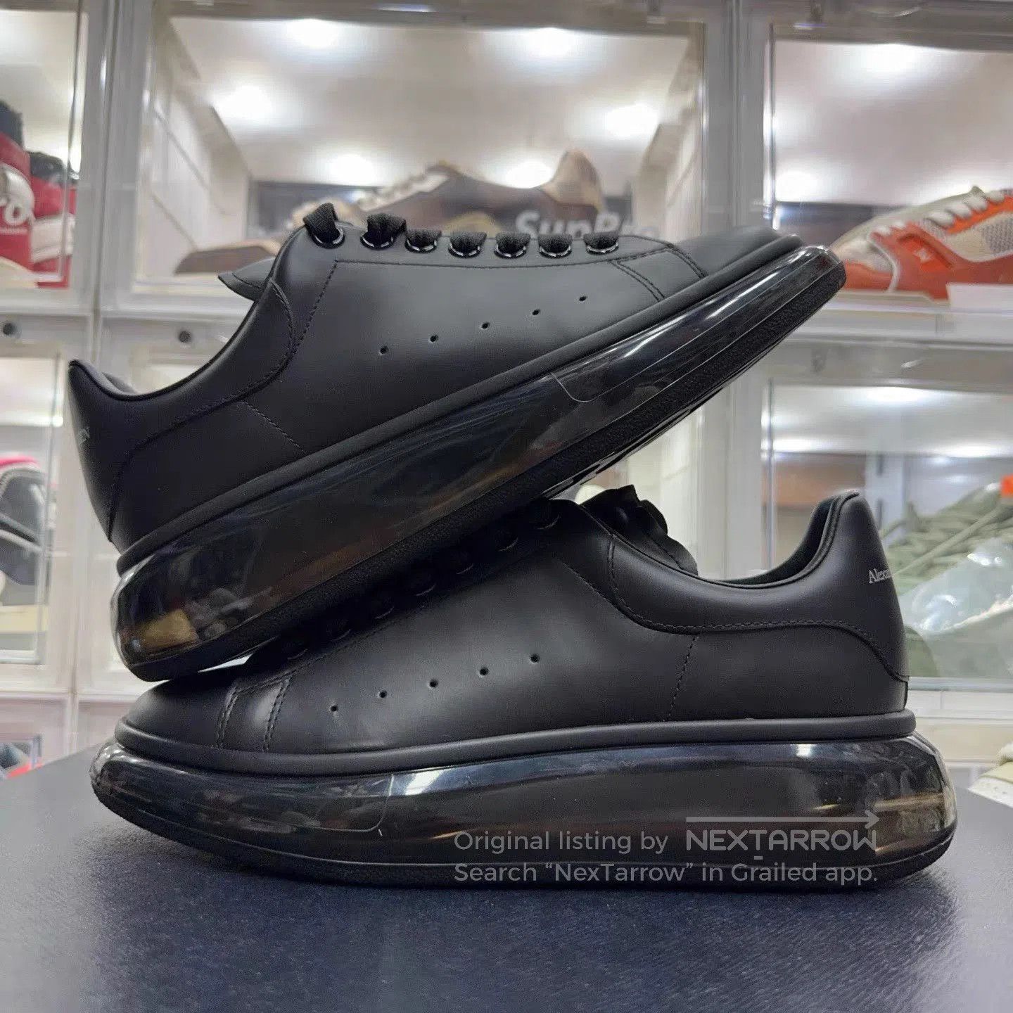 Alexander McQueen Black Low. Size US 7.5 / EU 40-41 - 4 Thumbnail