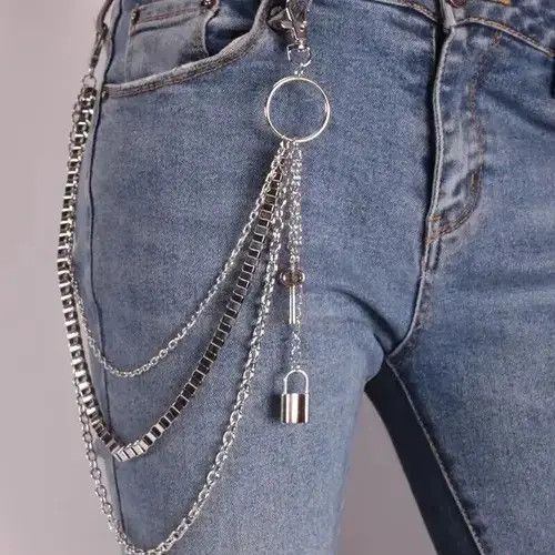 Vintage Harajuku Vintage Car Jeans Pants Key Chain Ring Size ONE SIZE - 1 Thumbnail