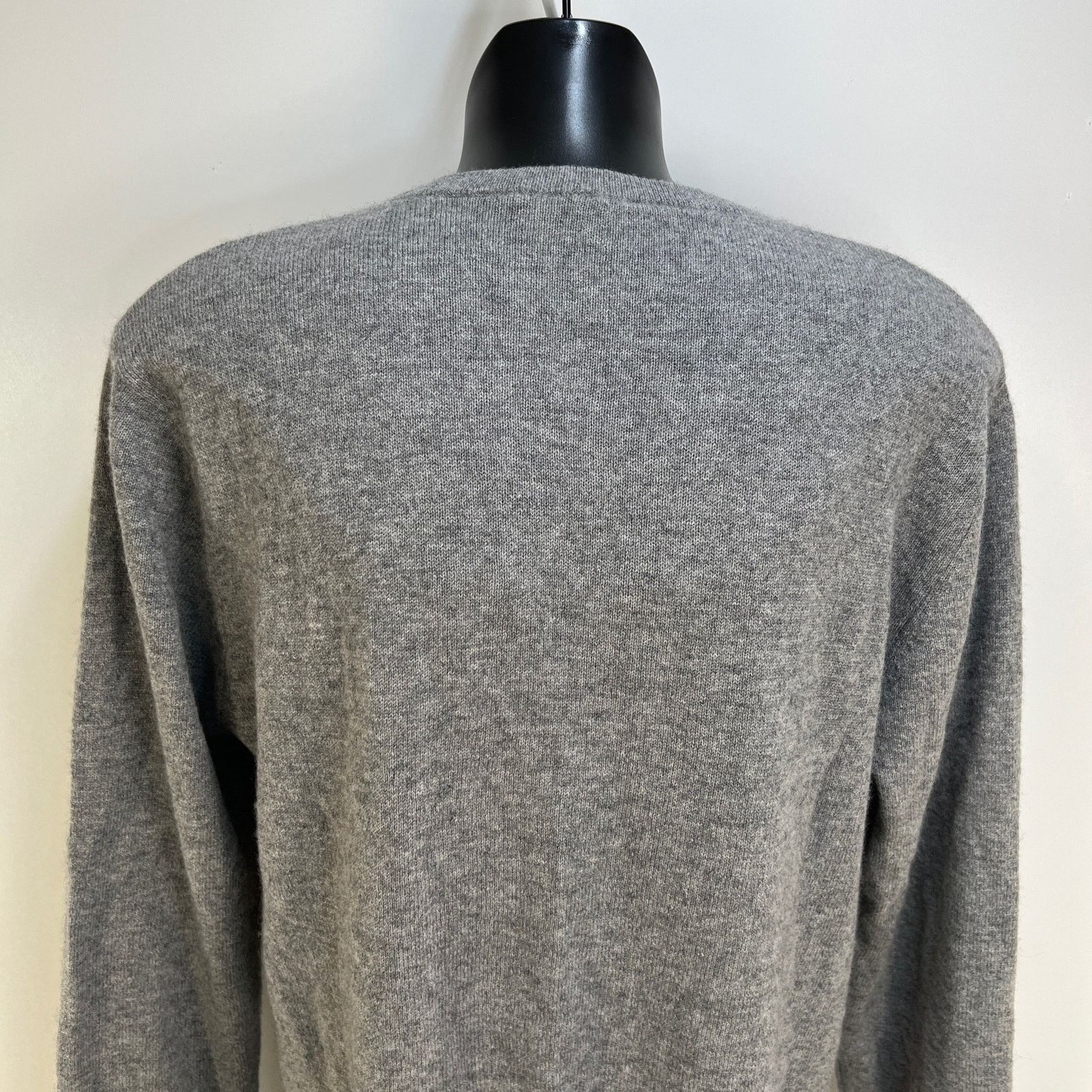 Autumn Cashmere Autumn Cashmere Gray Crewneck Sweater Pullover Long Sleeves Size US XL / EU 56 / 4 - 4 Thumbnail
