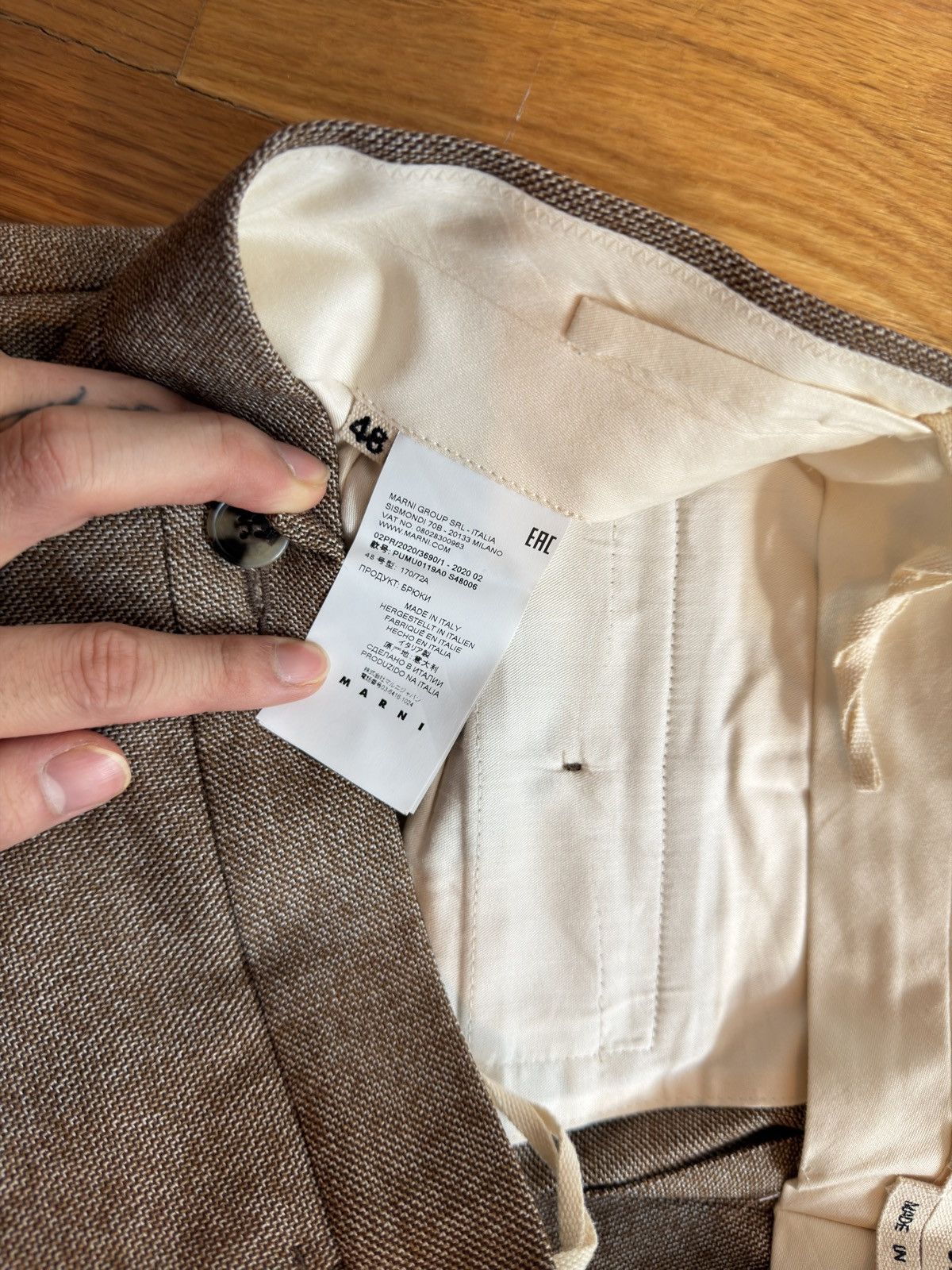 Marni Marni Flare Runway Trousers Size US 32 / EU 48 - 4 Thumbnail