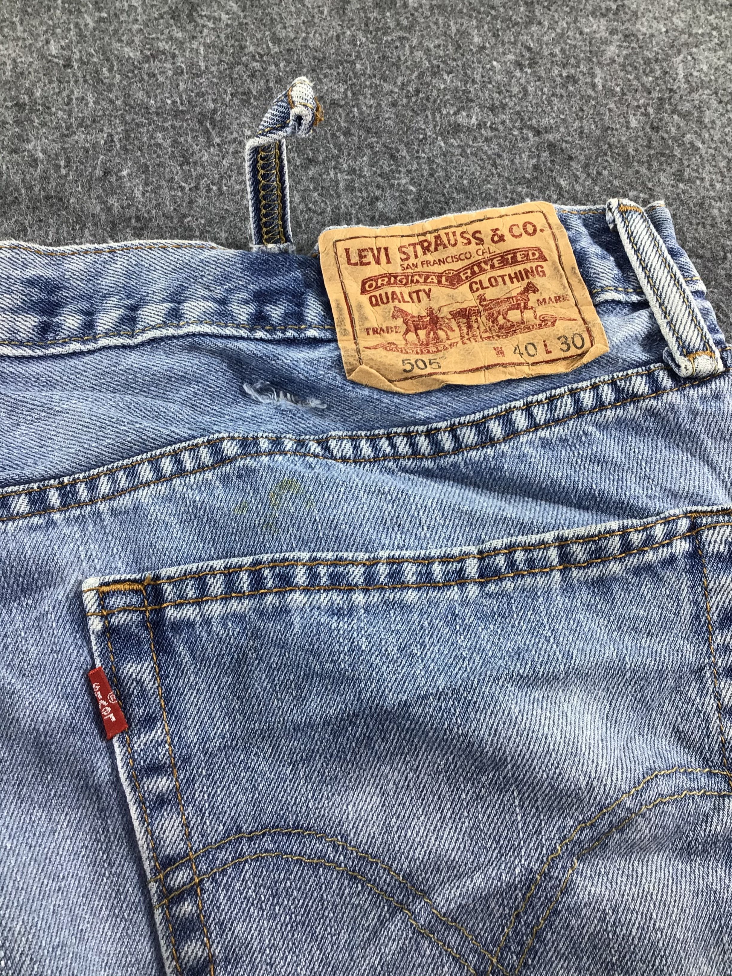 Levi's Vintage Levis 505 Jeans-J448 Size US 40 / EU 56 - 5 Thumbnail