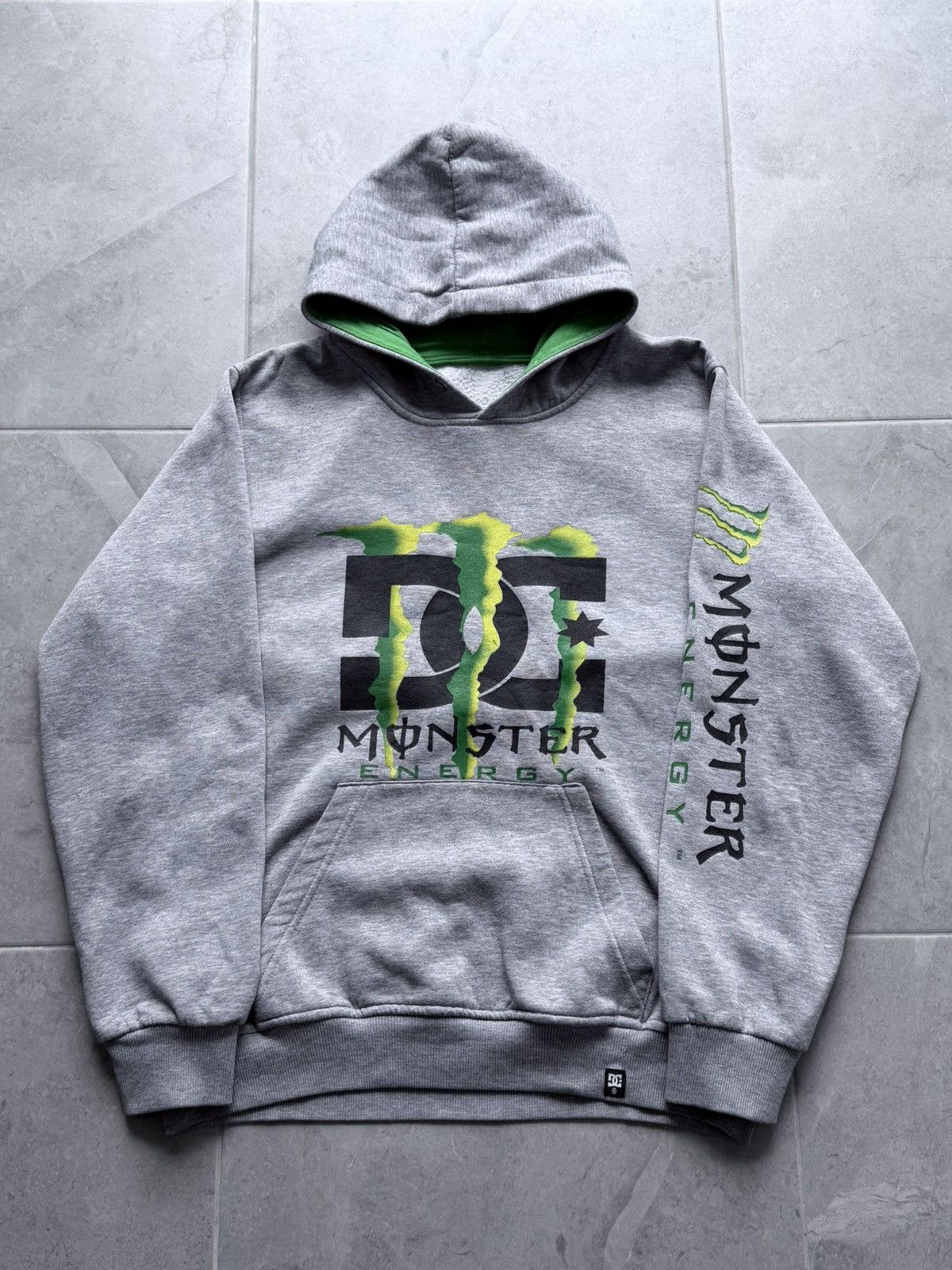 Vintage Y2K 00s Dc Shoes Monster Energy Hoodie