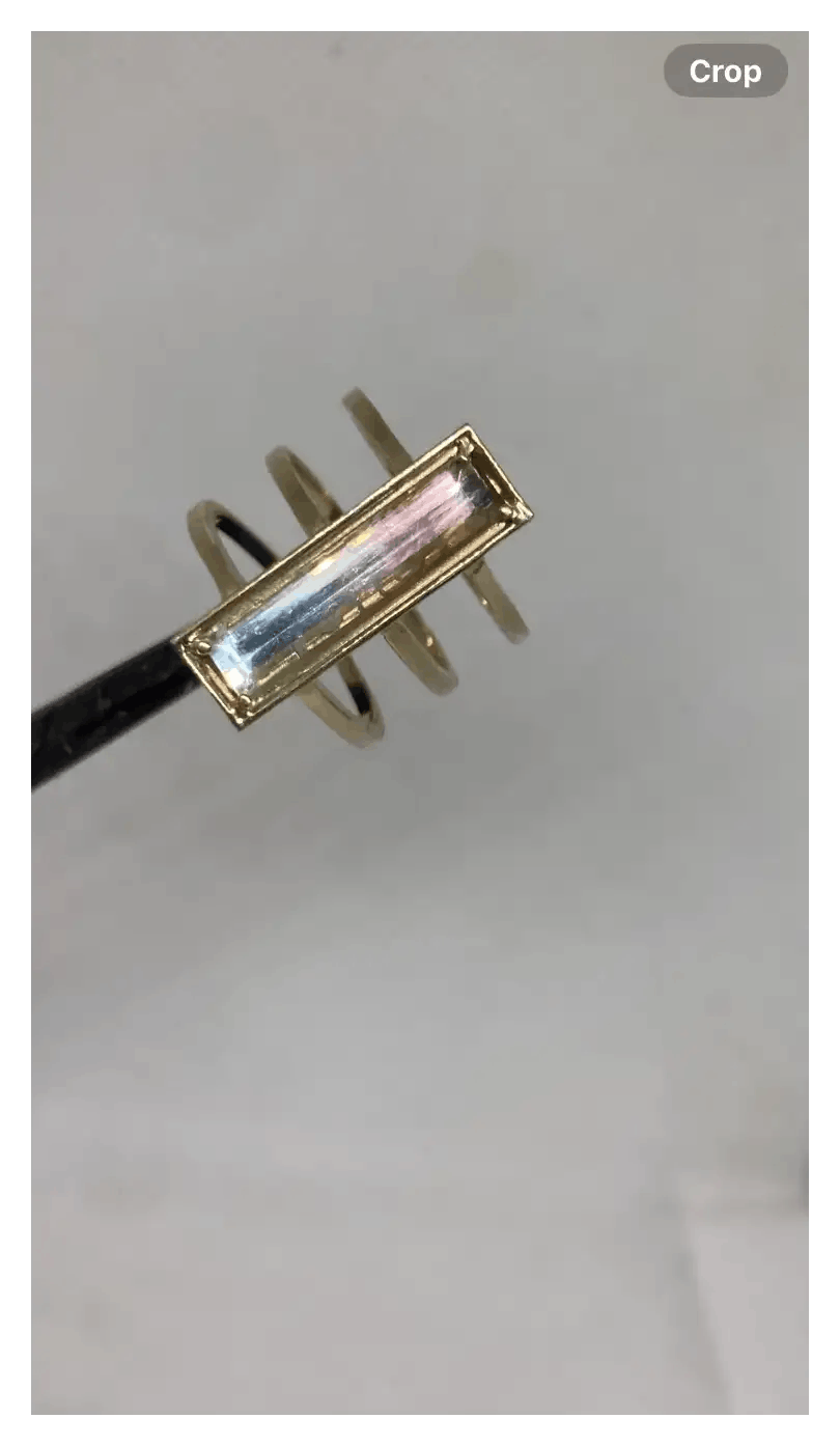 Other Watermelon Tourmaline Gold Ring | Santa Monica Style Size ONE SIZE - 12 Thumbnail