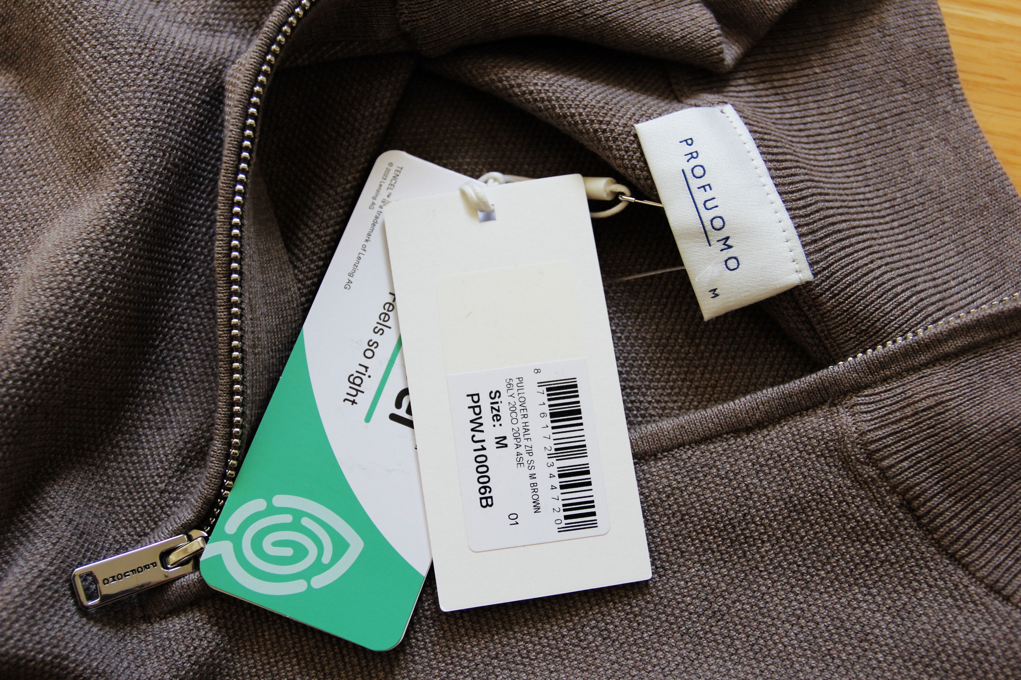Other BNWT SS25 PROFUOMO HALF ZIP PULLOVER POLO M Size US M / EU 48-50 / 2 - 8 Thumbnail