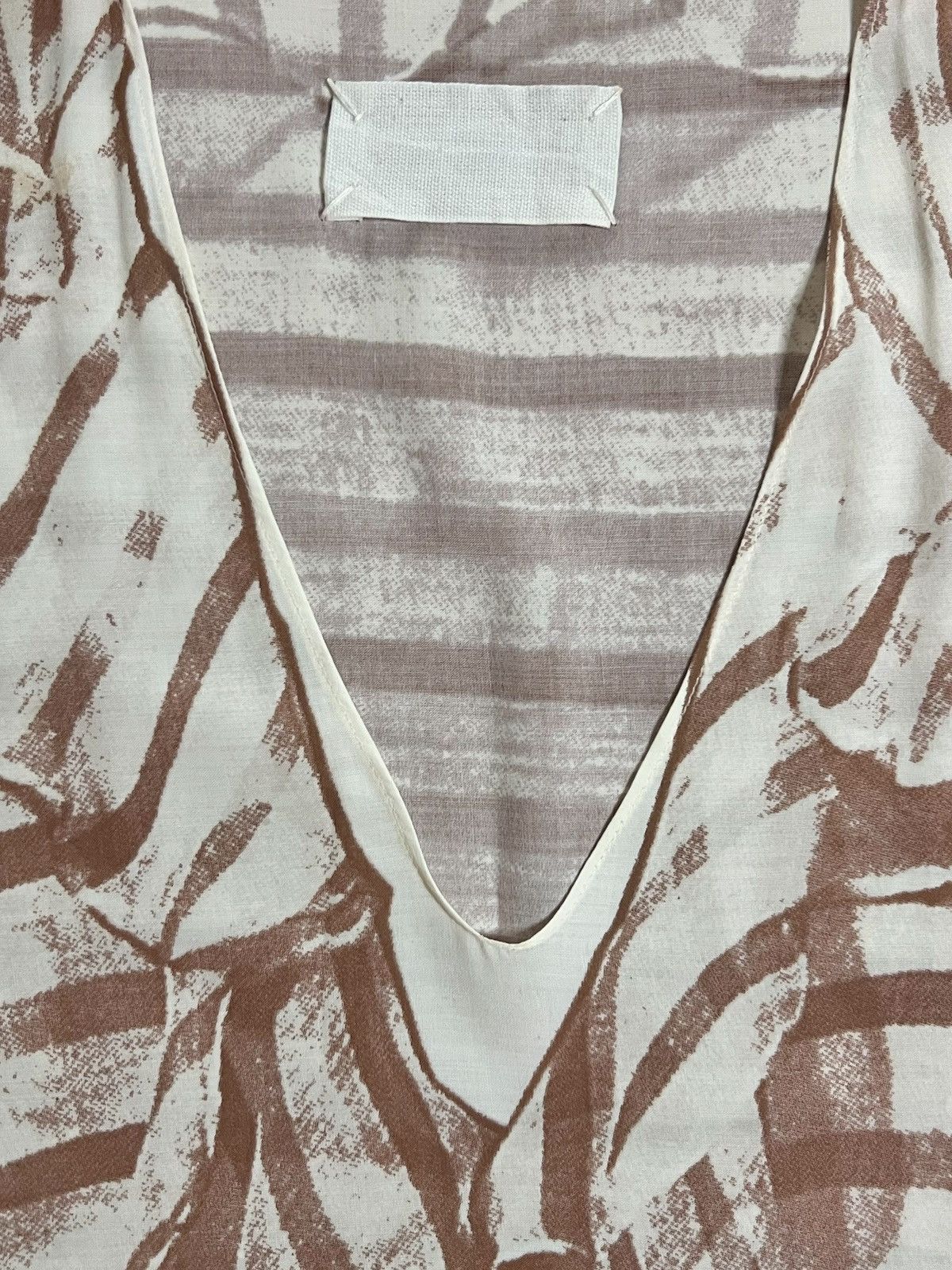 Maison Margiela S\S 1996 TROMPE L’OEIL PHOTO-PRINT RAYON DRESS Size M / US 6-8 / IT 42-44 - 10 Thumbnail