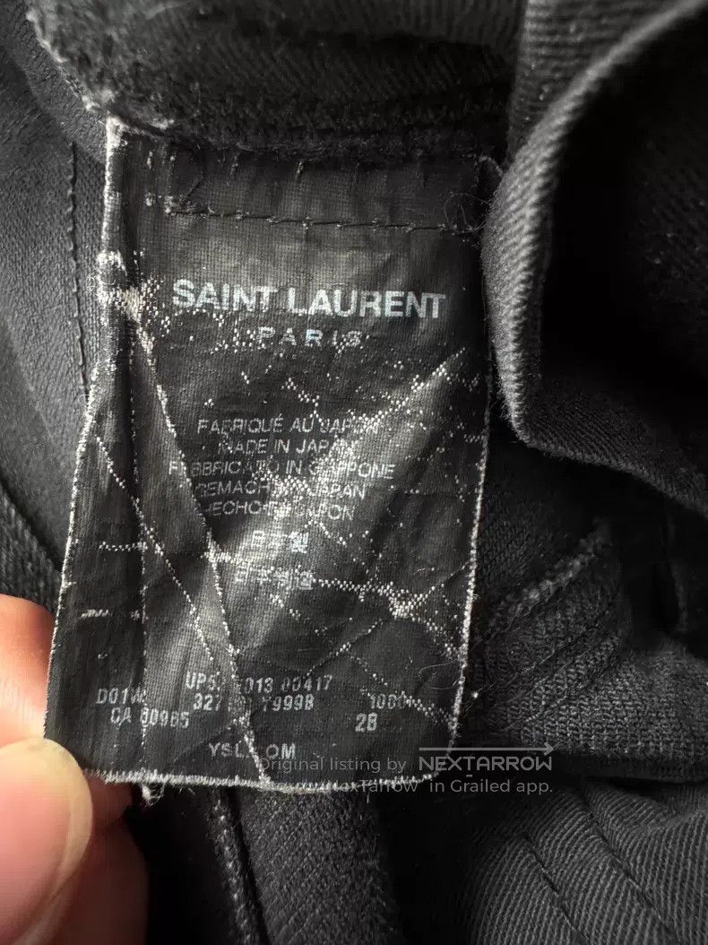Saint Laurent Paris Saint Laurent Paris Denim Pants i Size US 28 / EU 44 - 4 Thumbnail