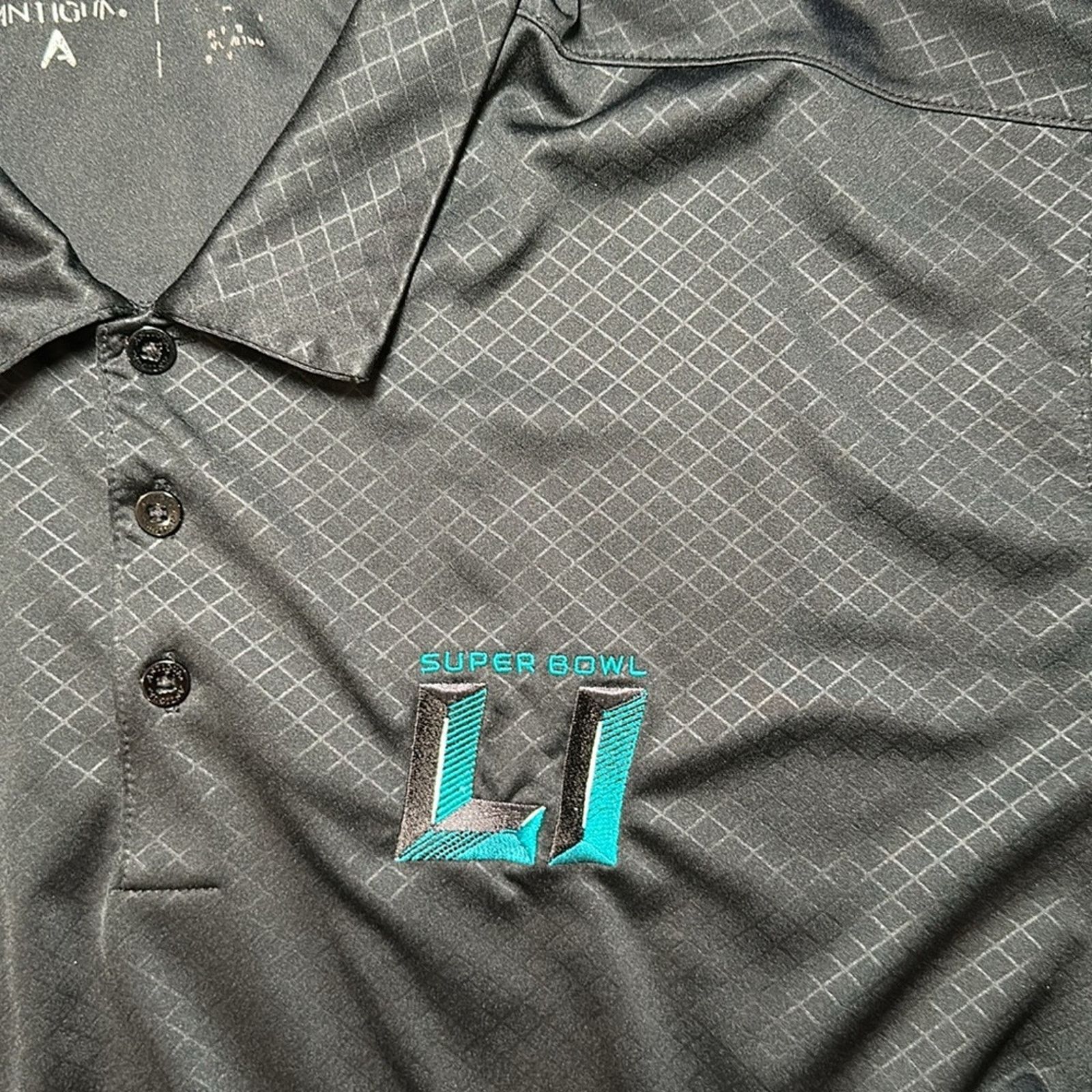 Antigua Super Bowl LI Antigua Polo - 2XL Size US XXL / EU 58 / 5 - 5 Thumbnail
