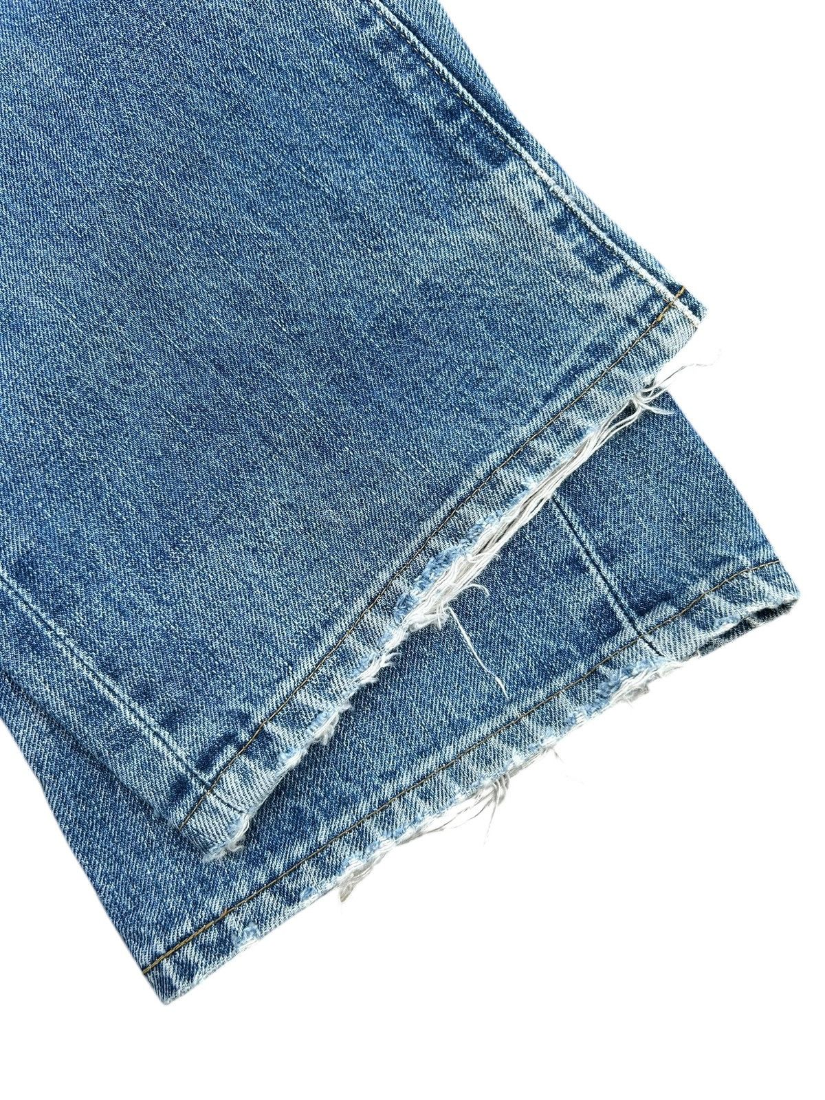Kapital Vintage Levis Big E Selvedge Distressed Denim Jeans Size US 30 / EU 46 - 11 Thumbnail
