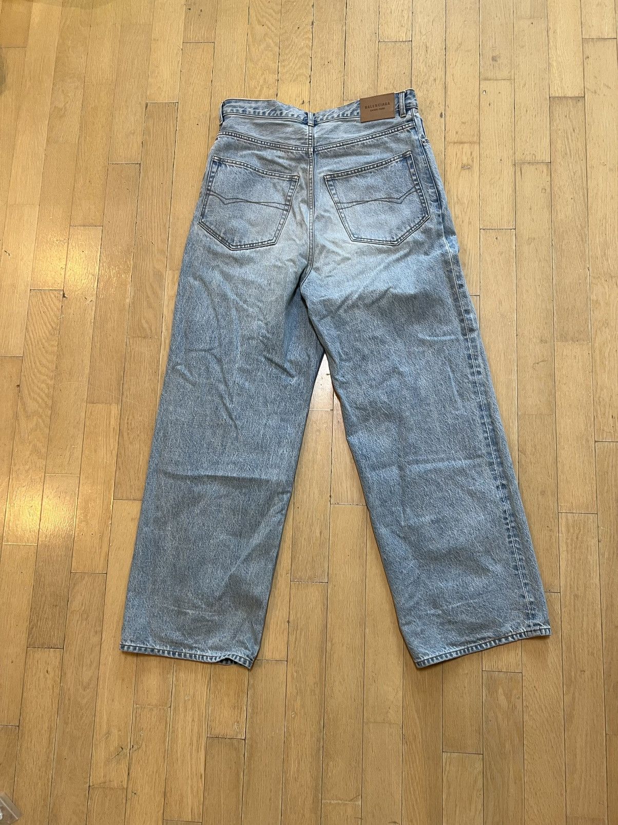 Balenciaga [S]Balenciaga garde-robe baggy denim pants Size US 34 / EU 50 - 3 Thumbnail