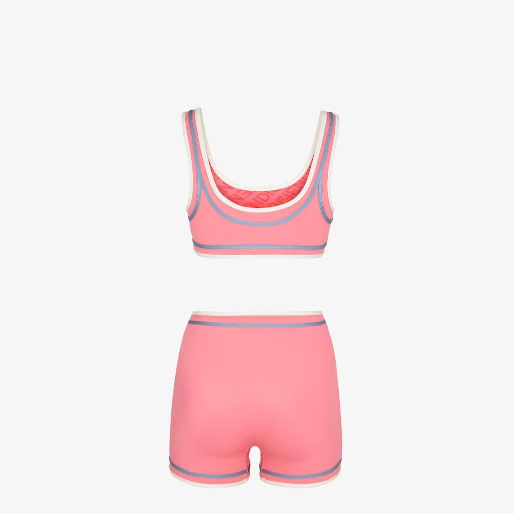 Fendi o1loc1c0824 Swimsuit in Rose Size 30" / US 8 / IT 44 - 2 Thumbnail