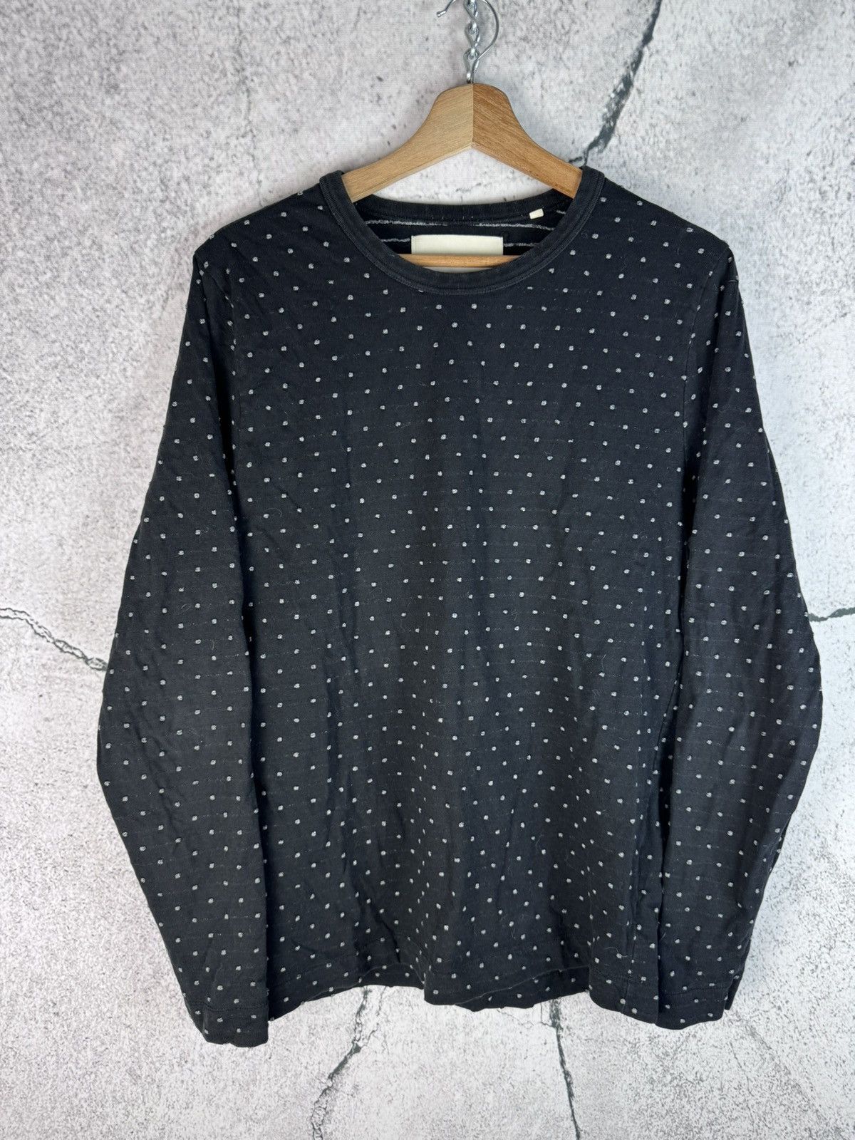 Our Legacy AW15 Jacquard S Dot T-Shirt Size US S / EU 44-46 / 1 - 1 Thumbnail