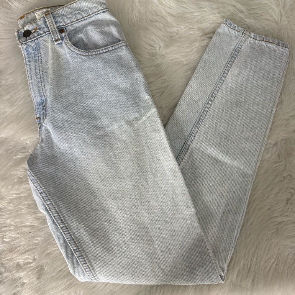 Levi's Vintage Clothing Levi’s 550 Relaxed Fit Taper Women’s Vintage 1990’s Jeans 7 Size 26" / US 2 / IT 38 - 3 Thumbnail