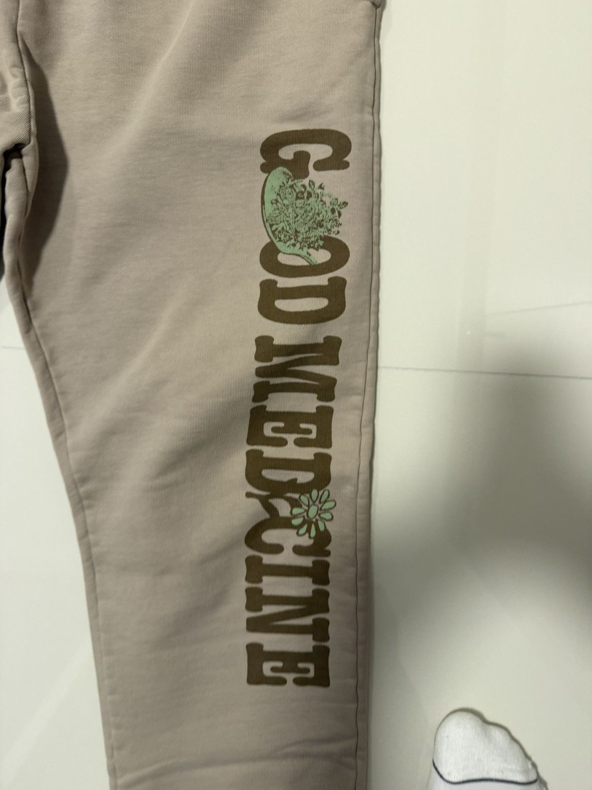 Other Good Morning Tan Graphic Sweatpants Size US 34 / EU 50 - 5 Thumbnail