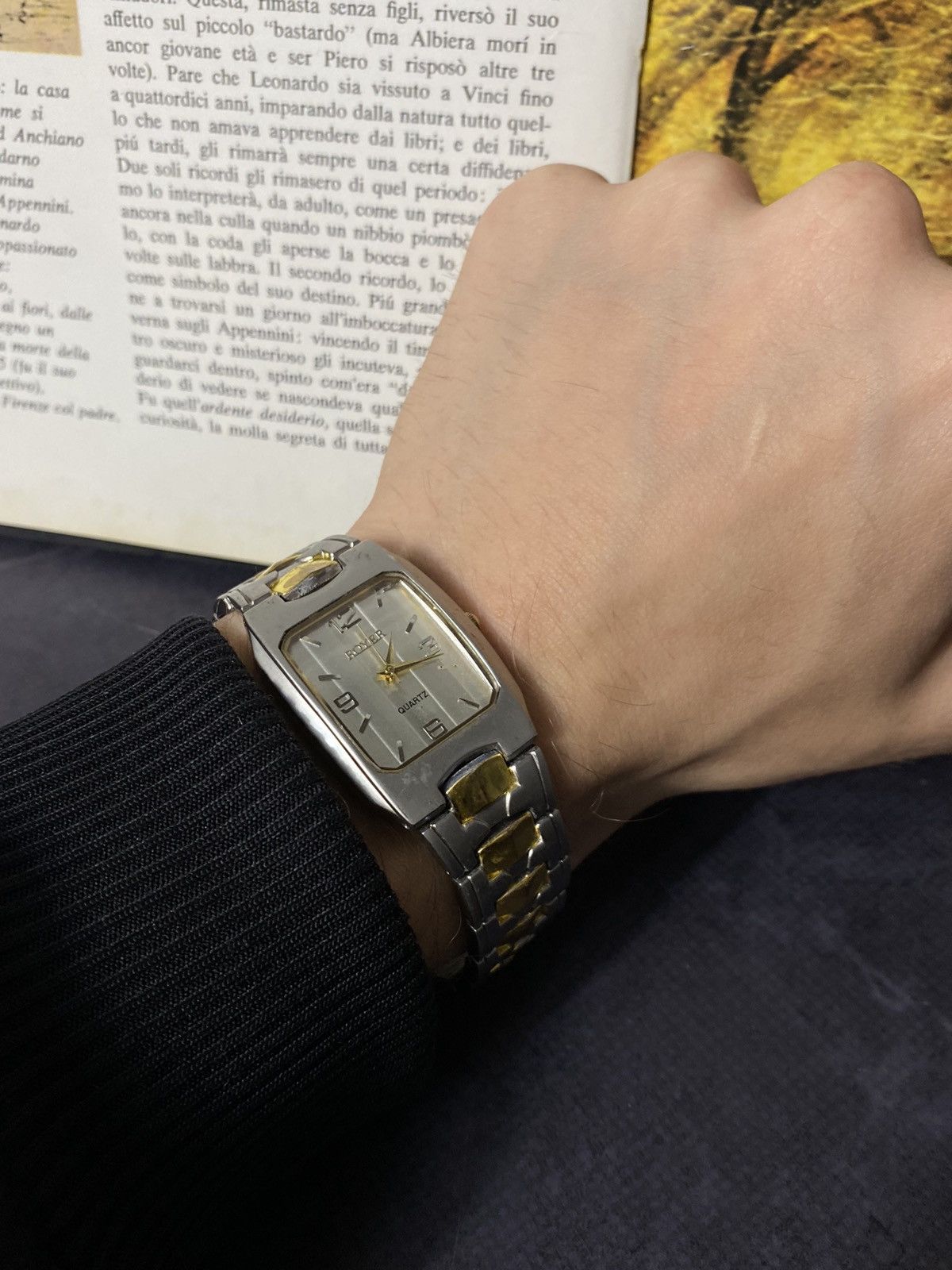 Jewelry Futuristic Quartz Men's Watch Stylish Design Size ONE SIZE - 8 Thumbnail