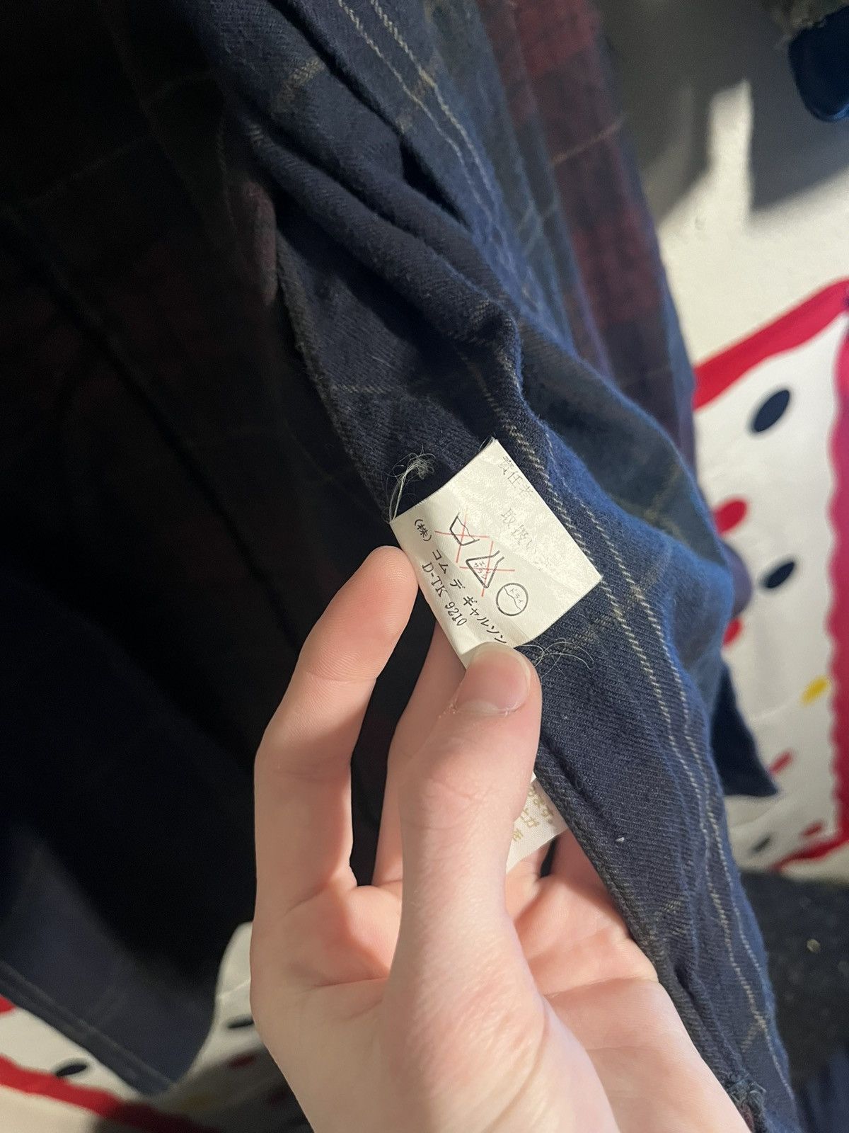 90s Comme des Garçons Homme flannel