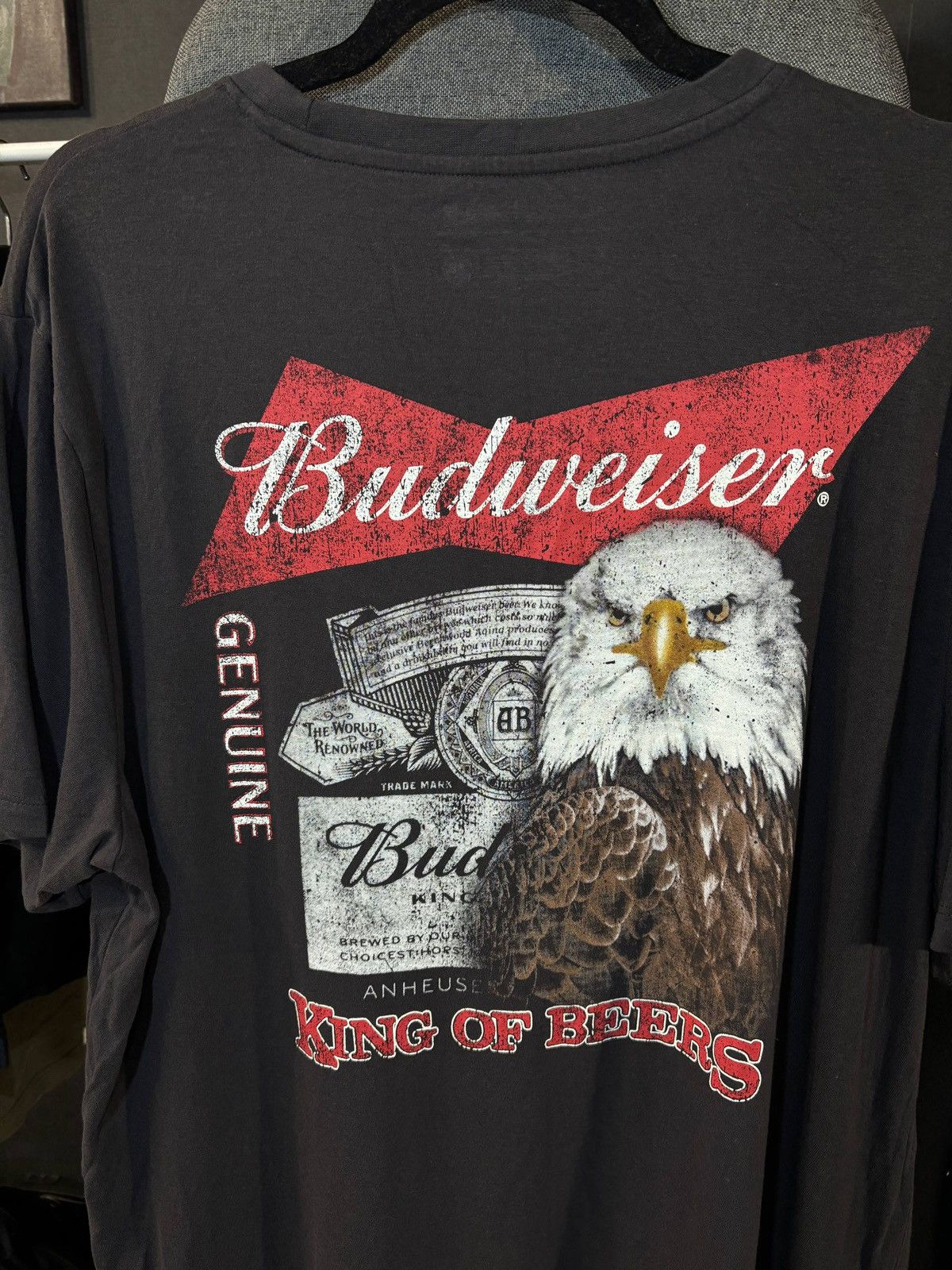 Budweiser Budweiser big logo T-shirt Size:XL Size US XL / EU 56 / 4 - 4 Thumbnail