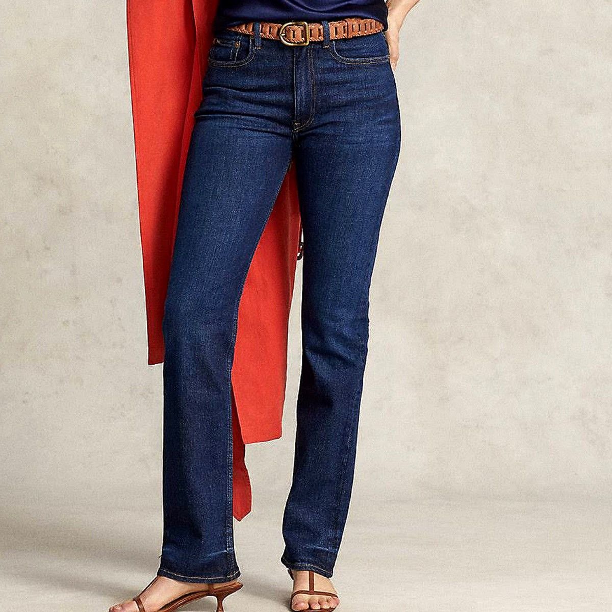 Lauren Ralph Lauren Ralph Lauren Nwt Jeans Pants Size 2 Slim Straight Leg Size 26" / US 2 / IT 38 - 1 Thumbnail