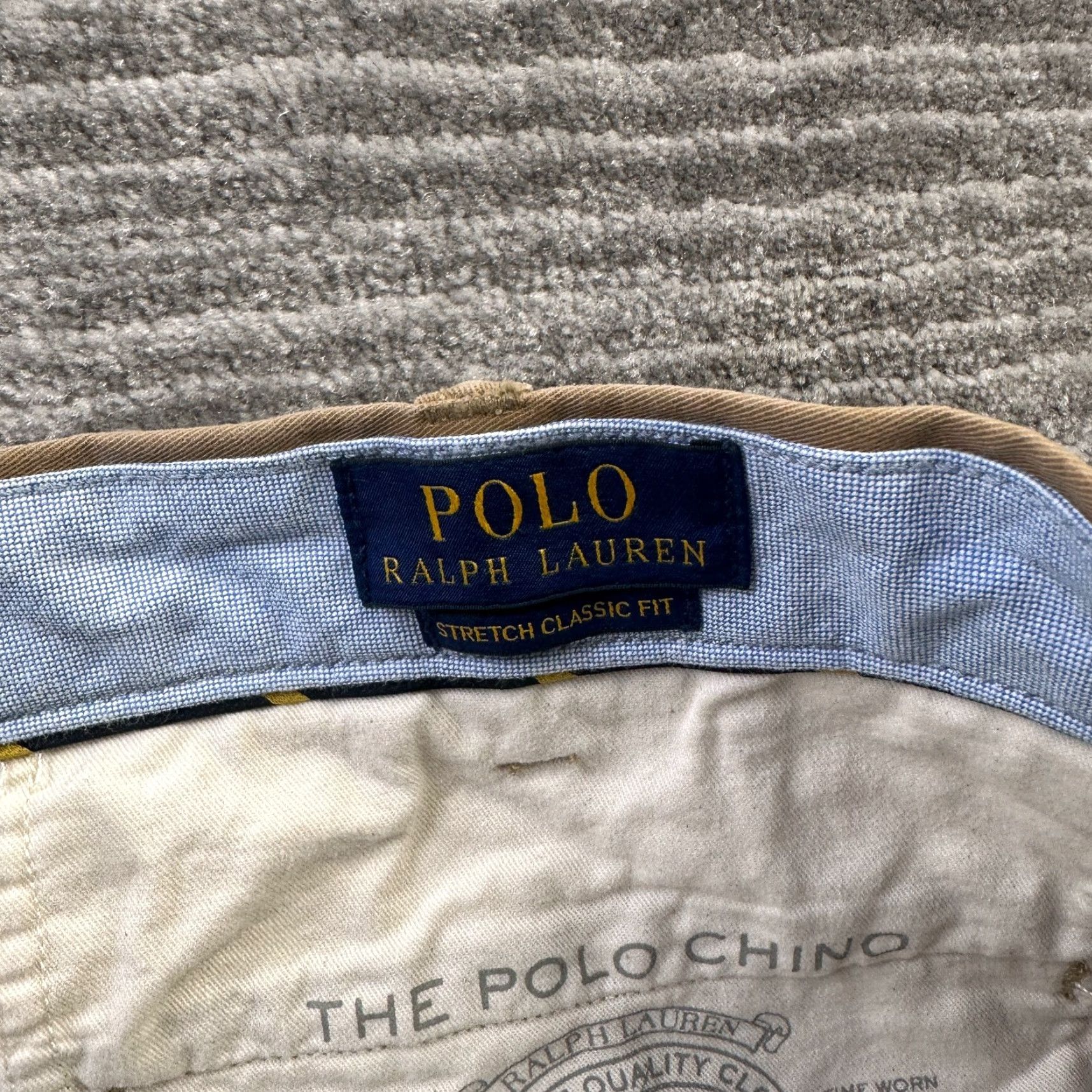Polo Ralph Lauren Polo Ralph Lauren Shorts Mens 38 Beige Khaki Stretch Twill Pony 9" Casual Chino Size US M / EU 48-50 / 2 - 5 Thumbnail