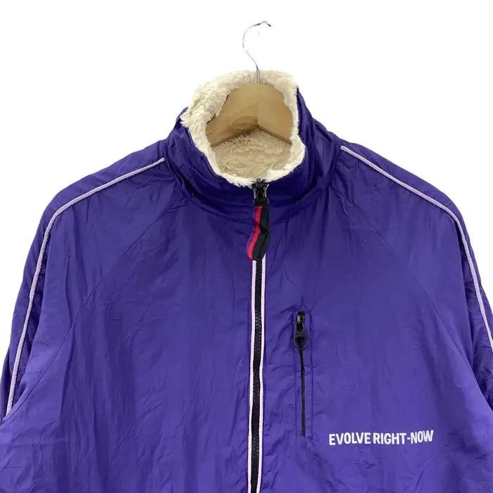 Bershka Vtg 90’ BERSHKA EVOLVE RIGHT Now Sherpa Fleece Jacket Size US L / EU 52-54 / 3 - 4 Thumbnail