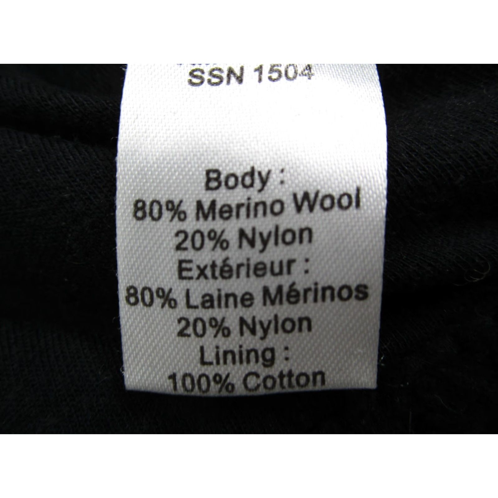 ATM Anthony Thomas Melillo ATM Anthony Thomas Melillo Sweater Womens Small Black Merino Wool Full Zip Knit Size S / US 4 / IT 40 - 6 Thumbnail