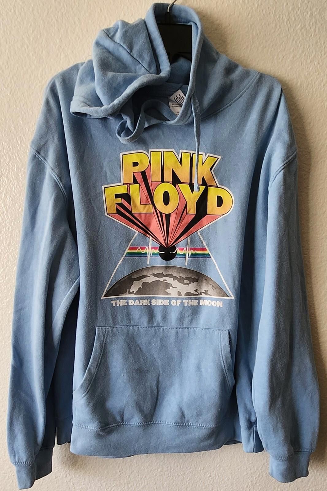 Pink Floyd Pink Floyd The Dark Side of the Moon Men's Hoodie Blue SizeM Size US M / EU 48-50 / 2 - 1 Thumbnail