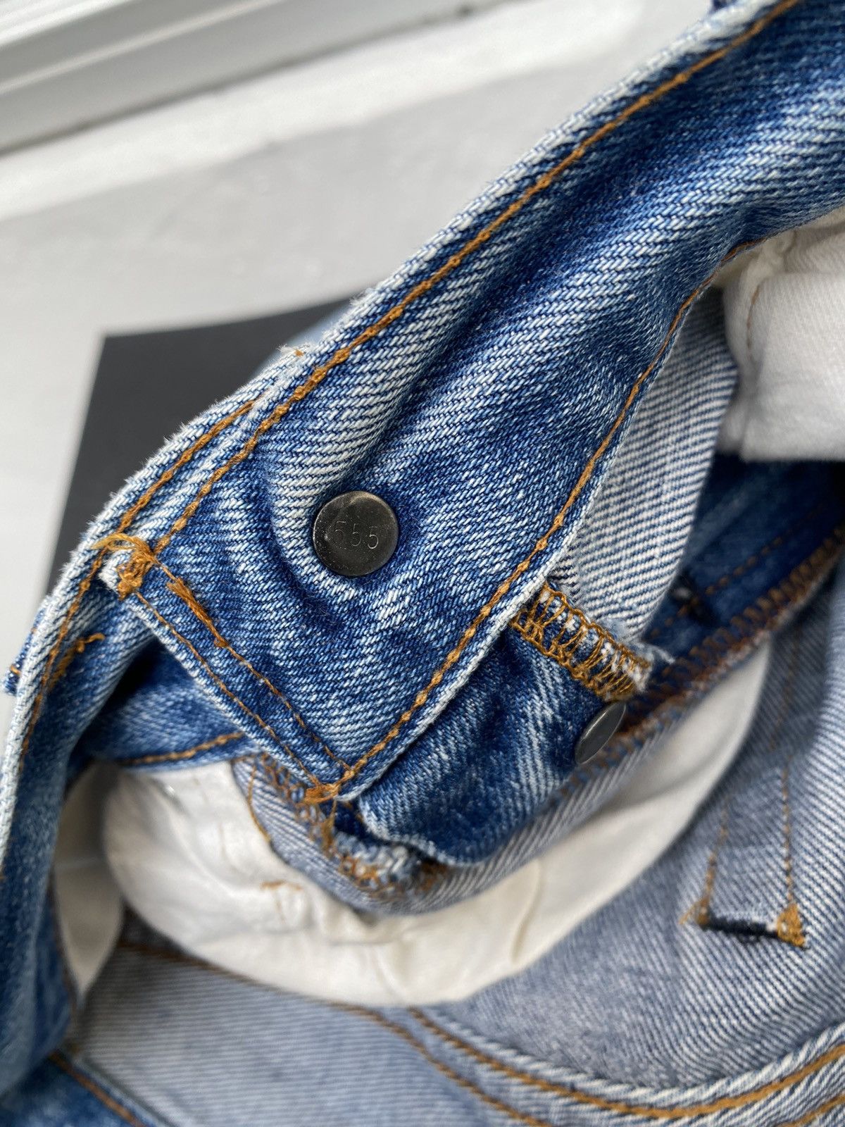 Levi's × Levi's Vintage Clothing × Vintage size 32x30 vintage levi's 501 redline distressed denime USA Size US 32 / EU 48 - 6 Thumbnail
