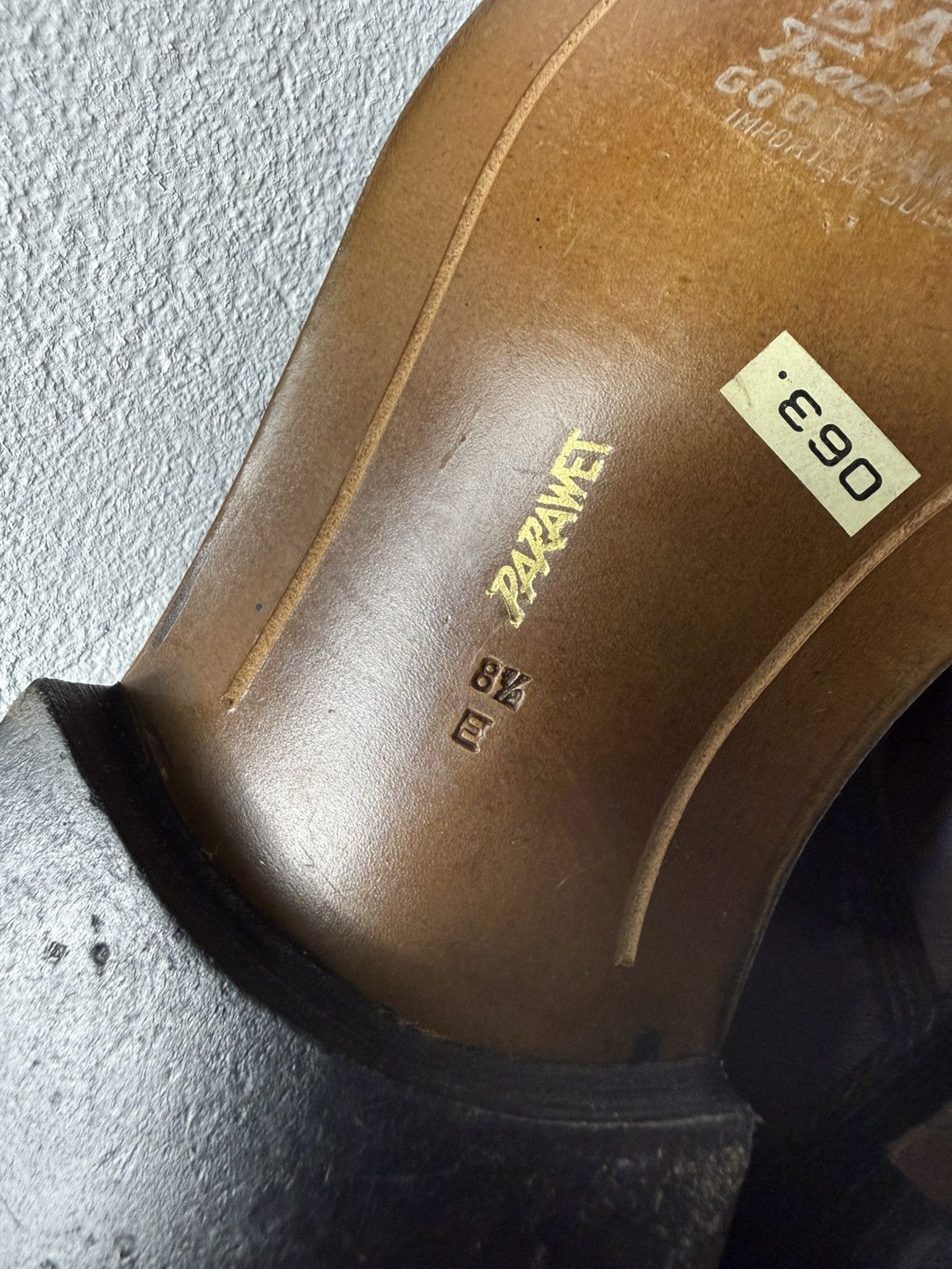 Bally Bally Parawet Oxford US9 UK8.5 EUR44 Vintage Brown Leather Size US 9 / EU 42 - 16 Thumbnail