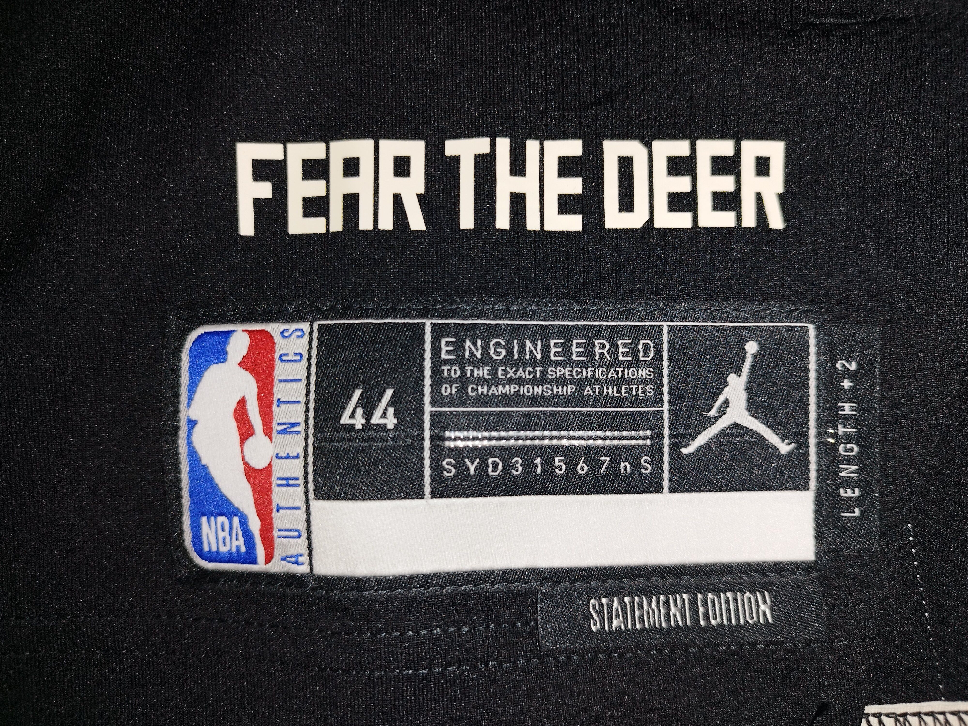 Nike Jordan Giannis Antetokounmpo Bucks Authentic Jersey pro Size US M / EU 48-50 / 2 - 9 Thumbnail