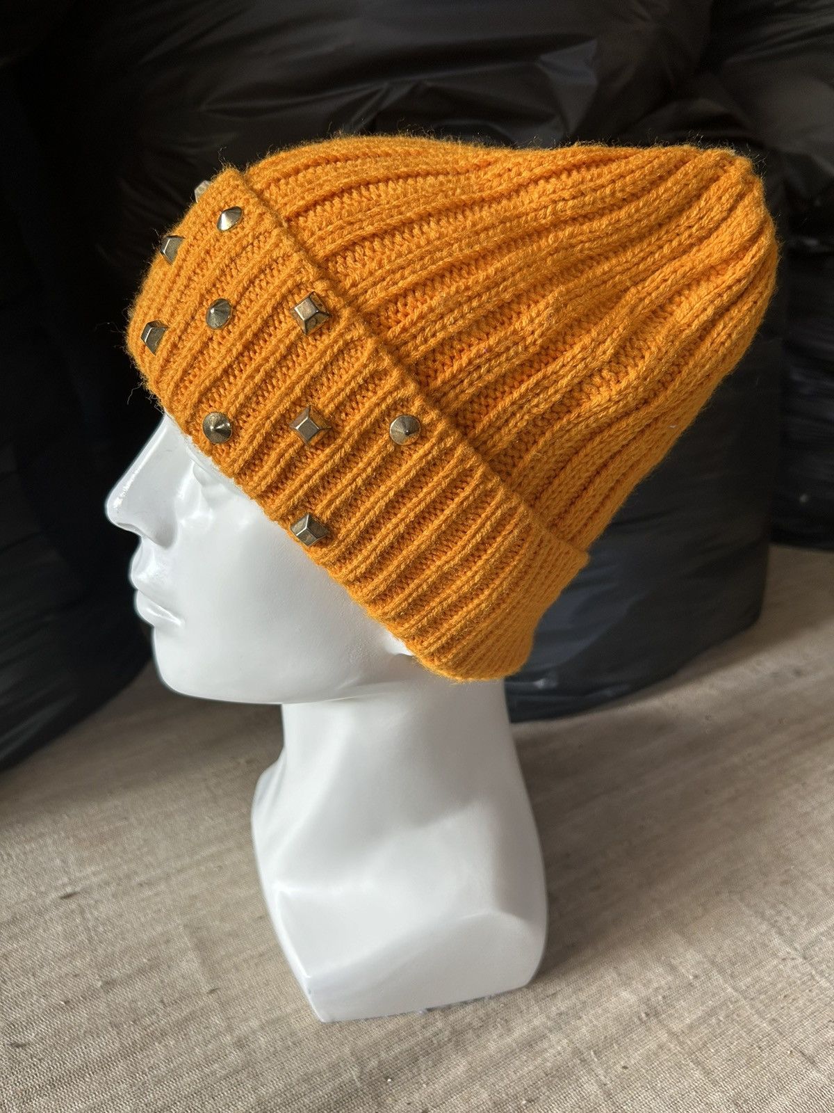 Japanese Brand × Kapital × Vintage Punk Bondage Style Japanese Brand Gu Beanie Hats Rare☠️☠️🎌 Size ONE SIZE - 3 Thumbnail