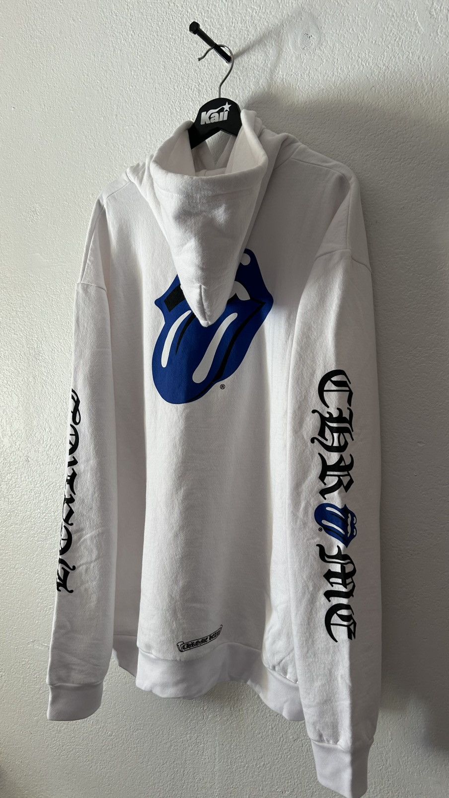 Chrome Hearts Chrome Hearts White Rolling Stones Hoodie Size US XXL / EU 58 / 5 - 4 Thumbnail