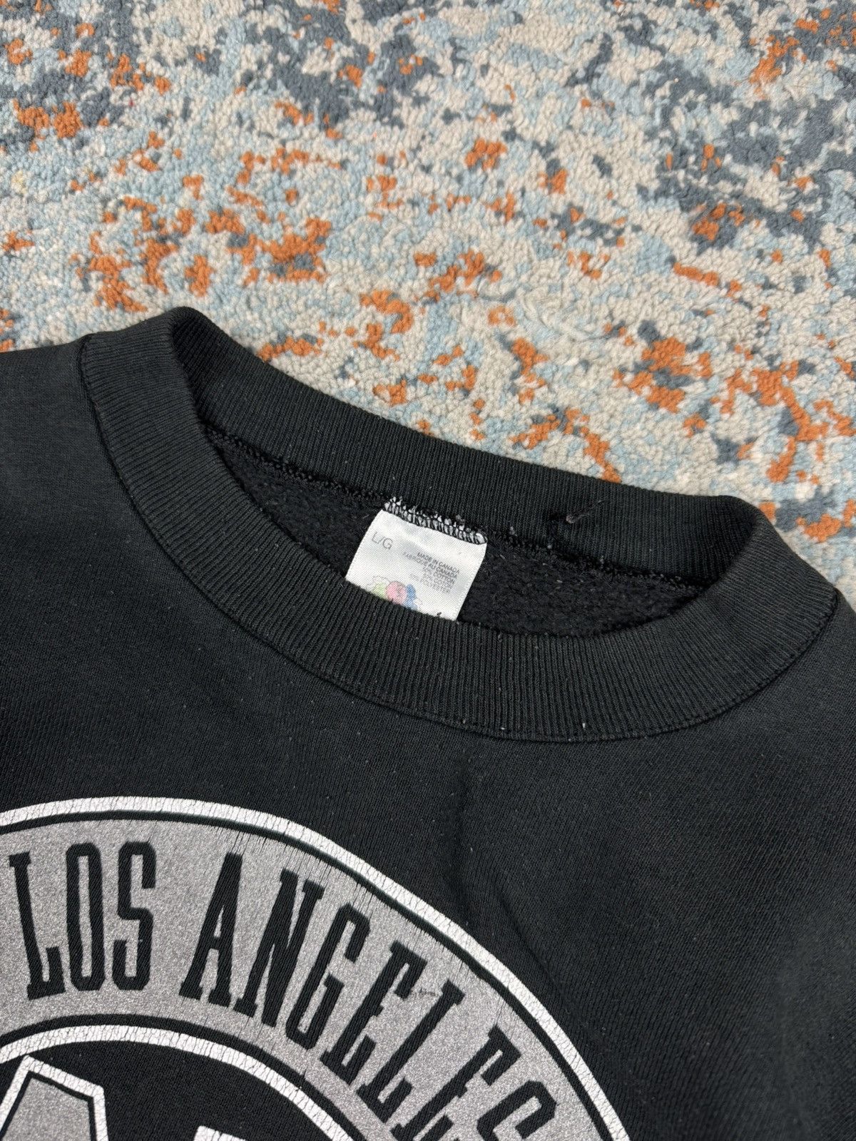 NHL × Vintage Vintage 90s Los Angeles Kings NHL boxy graphic sweatshirt Size US XL / EU 56 / 4 - 7 Thumbnail
